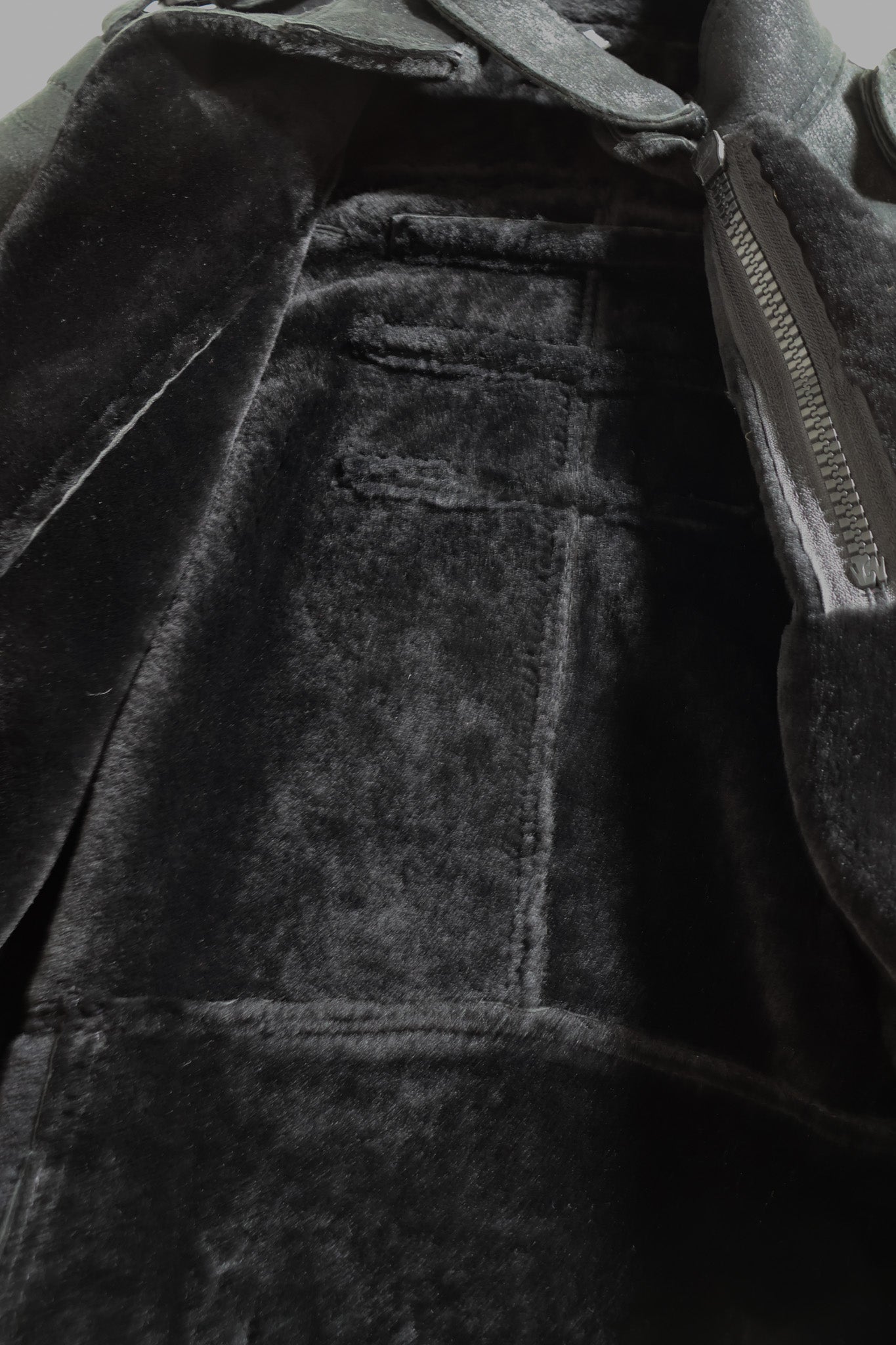 Dior Homme AW07 Shearling Leather Mouton Jacket