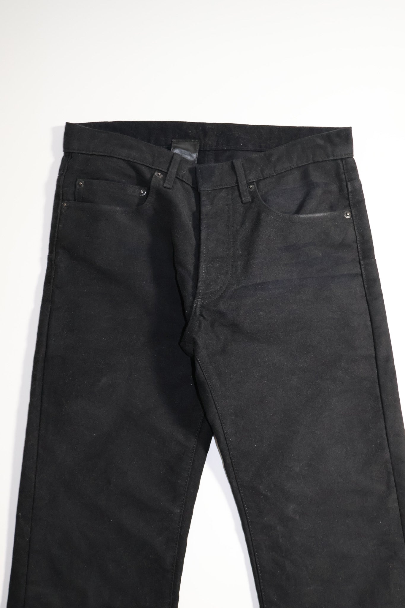 Dior Homme AW03 Luster Waxed Moleskin Denim