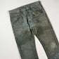 Dior Homme Waxed Bleu Claire Denim