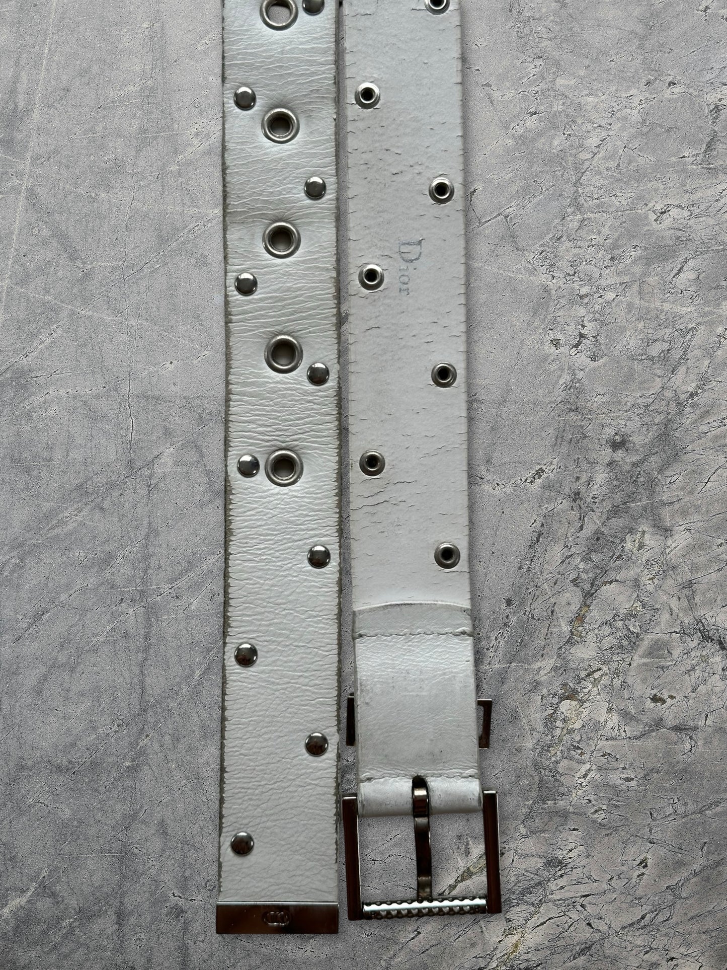 Dior Homme SS04 Strip Studded Belt