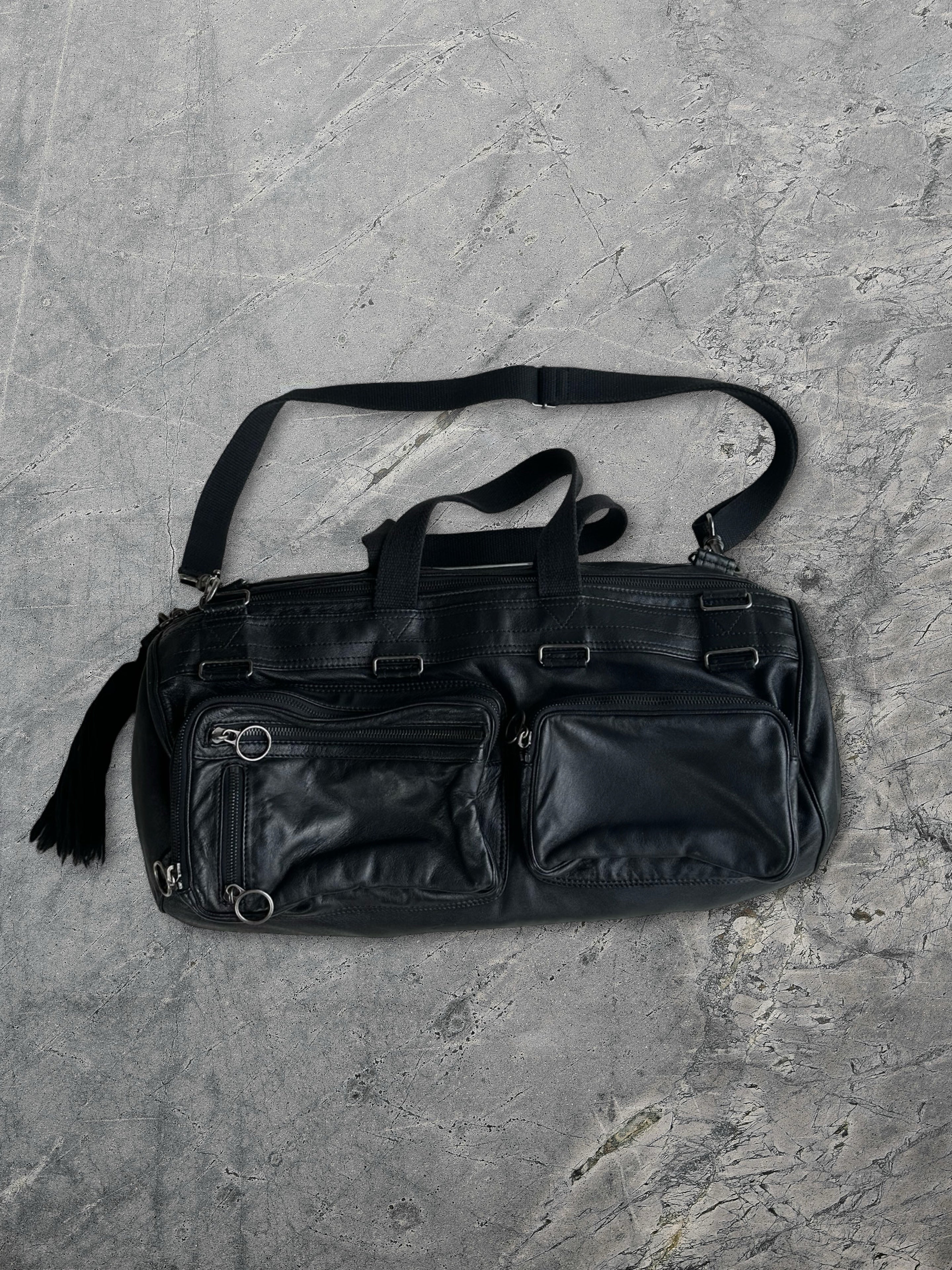 Aw06 Dior Homme AW06 Deville Duffle Bag Black – Scab Rags