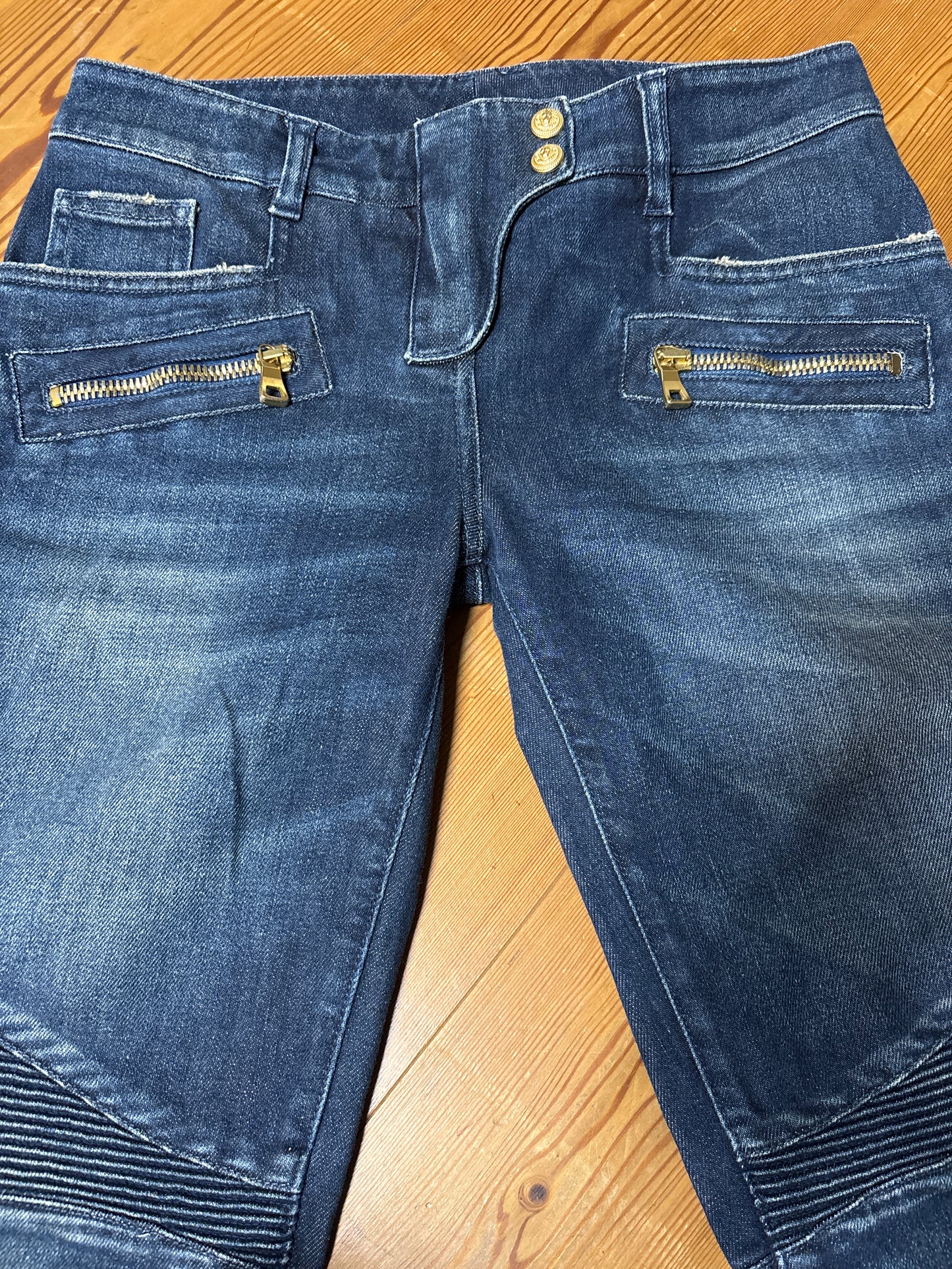 Balmain AW12 Biker Denim