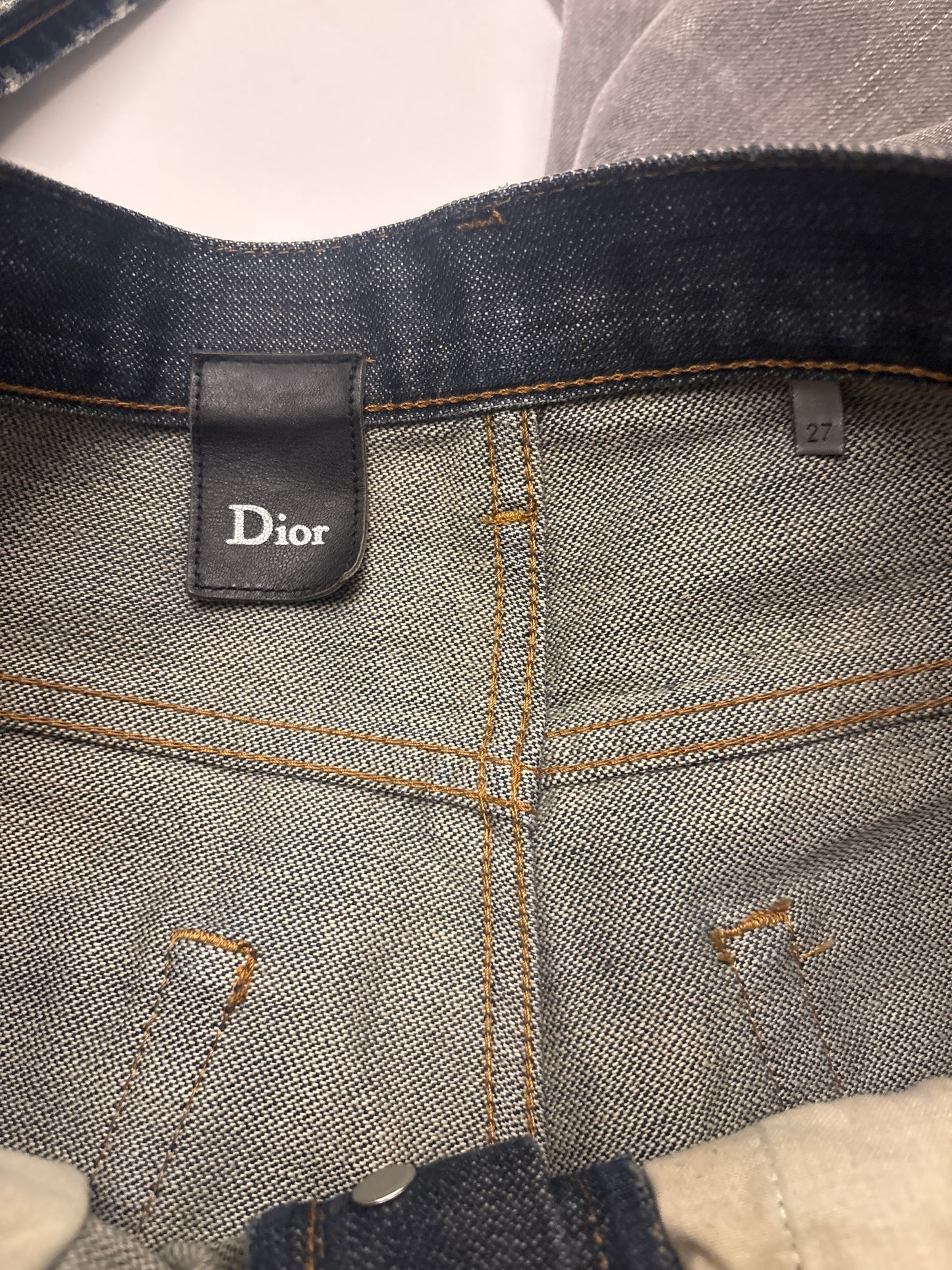 Dior Homme SS08 Griffith Park Whisker Denim