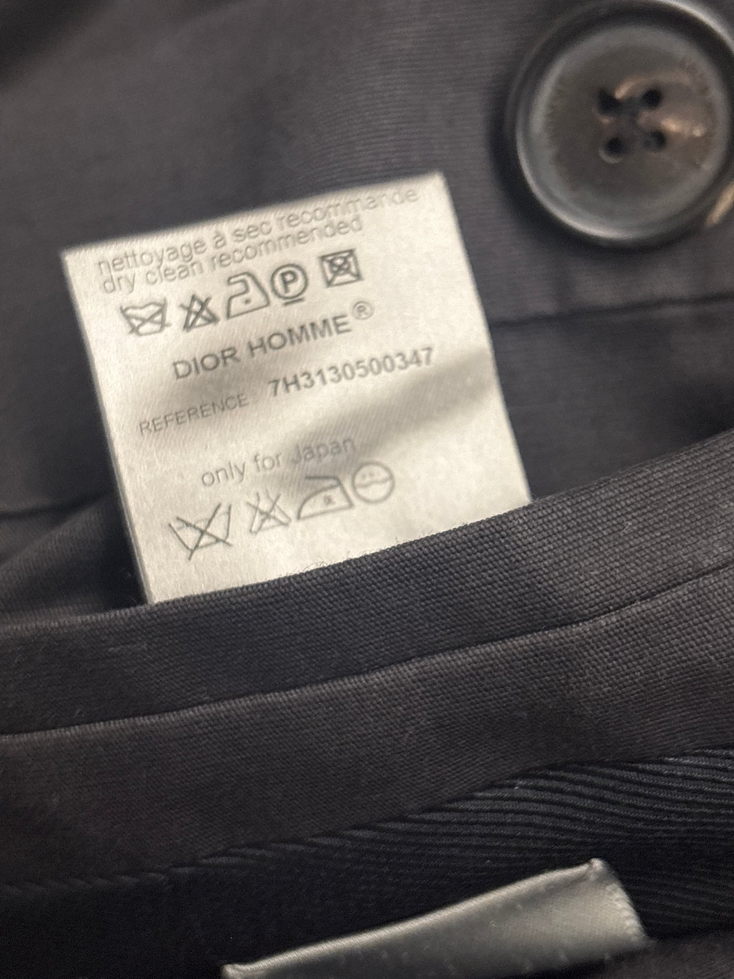 Dior Homme AW07 Belted Trench Coat