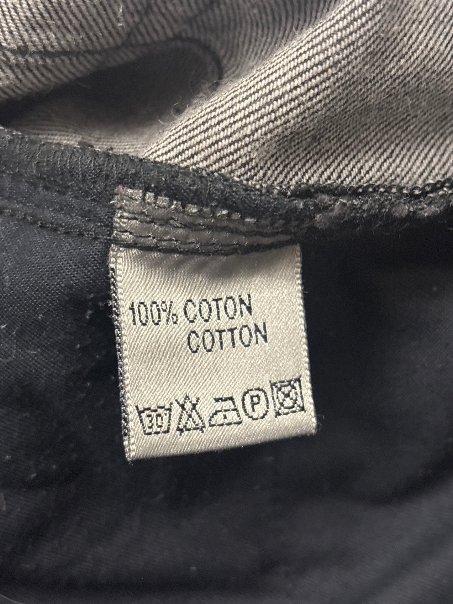 Dior Homme AW07 Black Denim