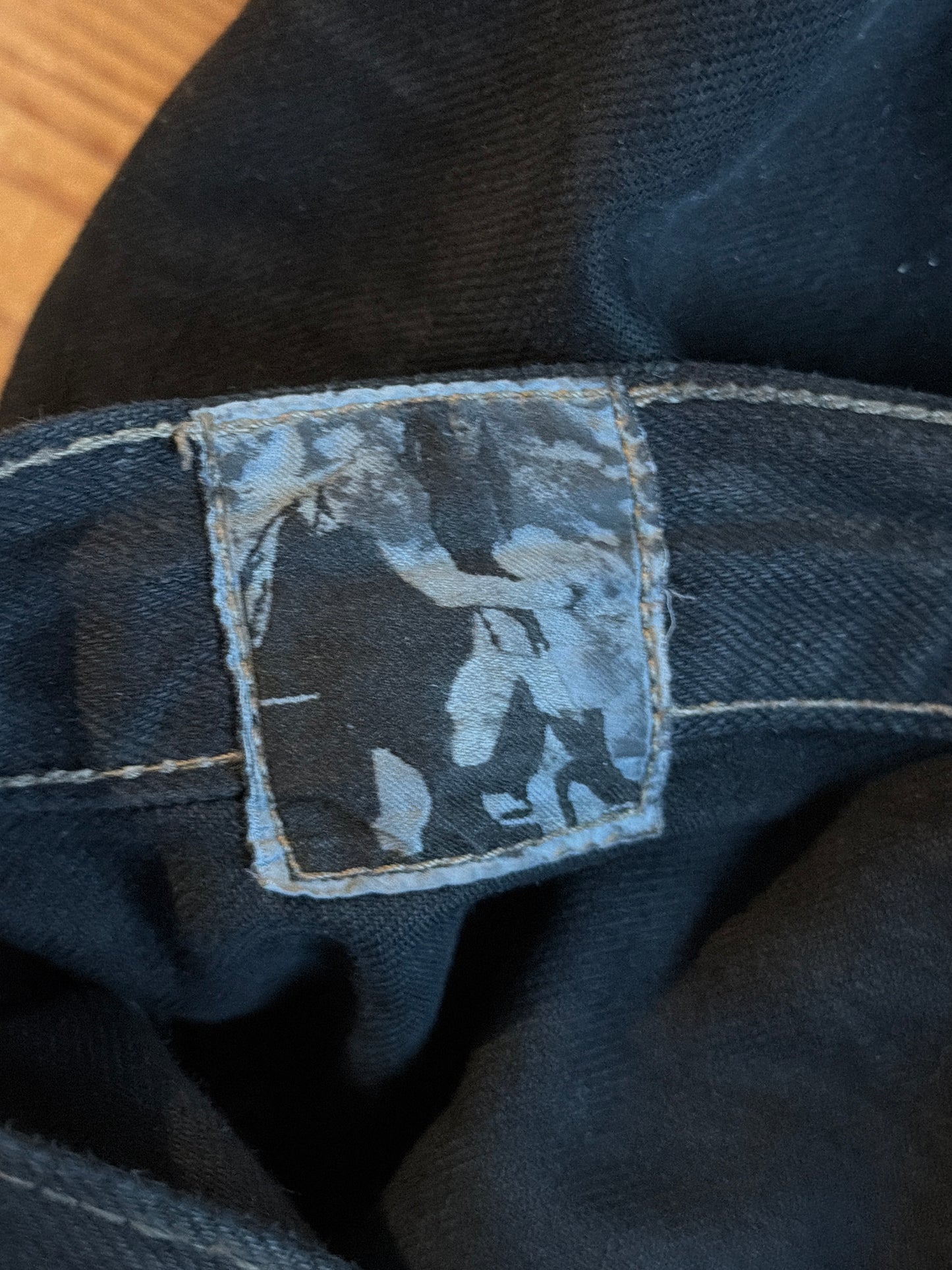Rick Owens FW09 Crust Waxed Spiral Cut Denim