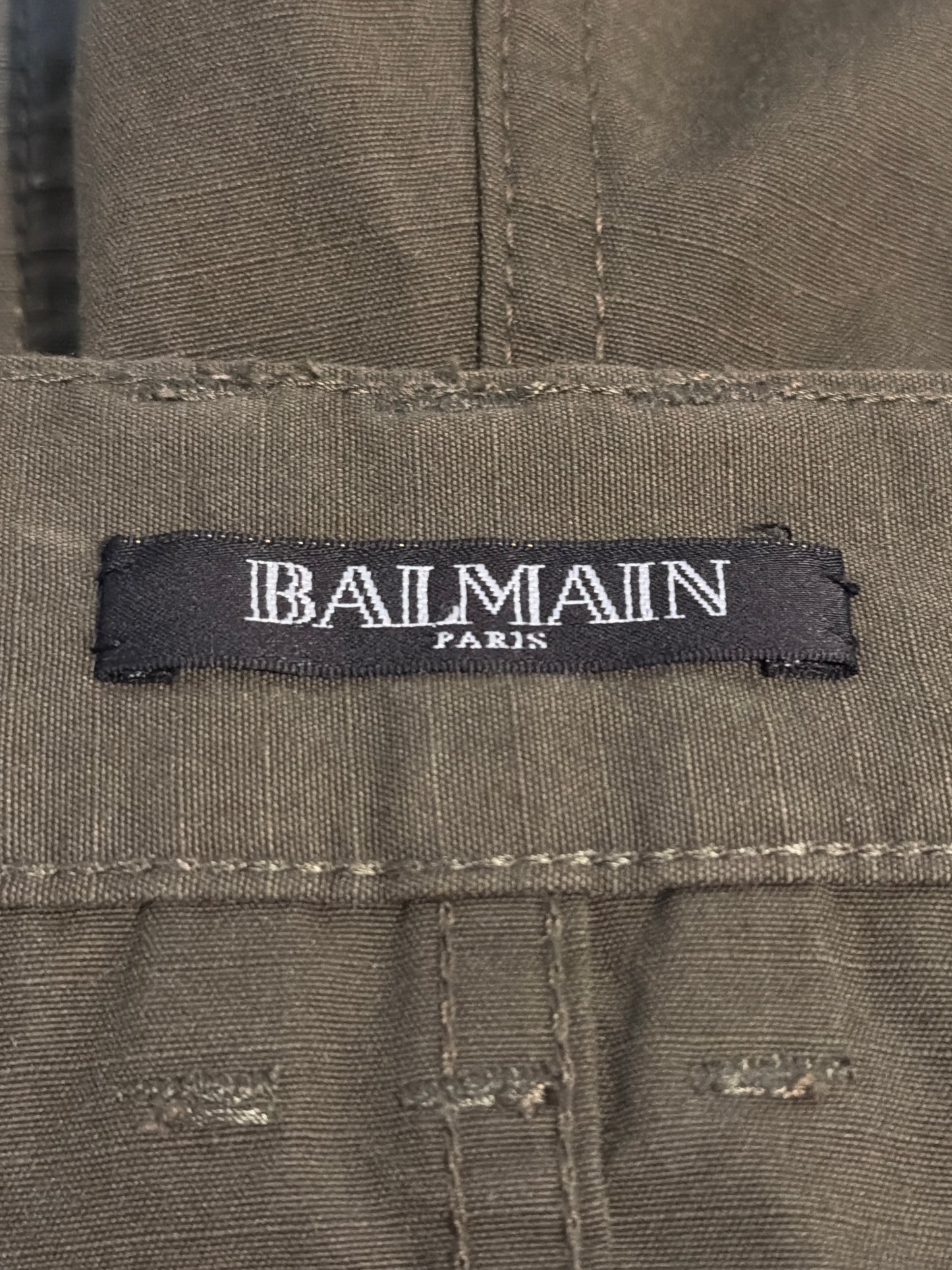 Balmain AW13 Biker Cargo Pants