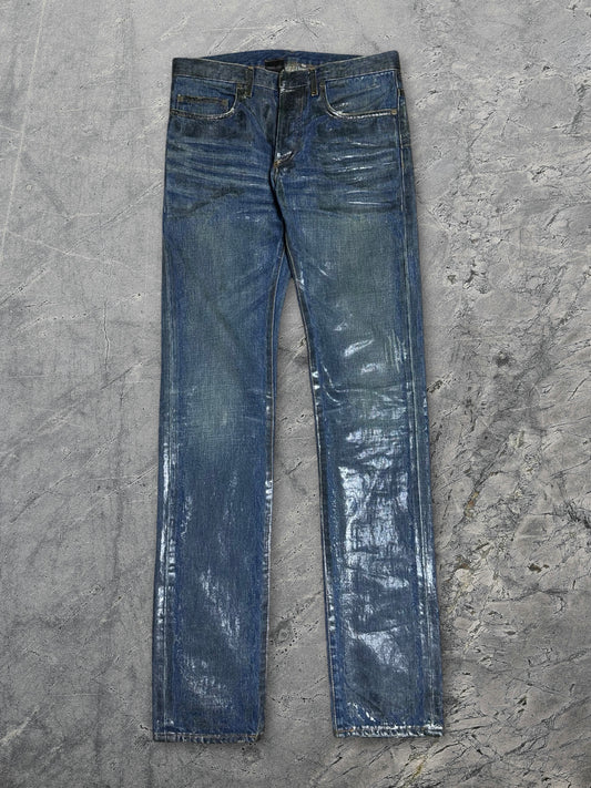 Dior Homme AW06 Luster Waxed Denim