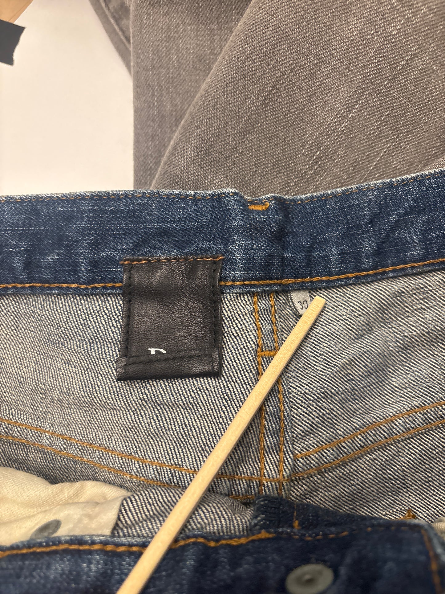 Dior Homme AW06 Luster Denim