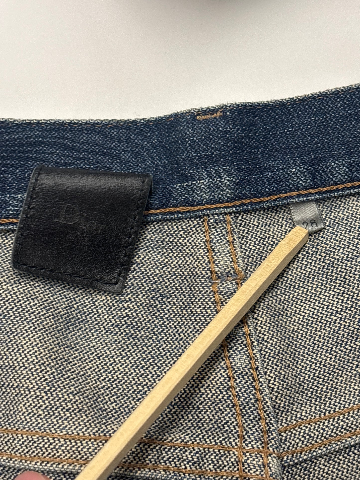 Dior Homme SS05 Rust Runway Denim