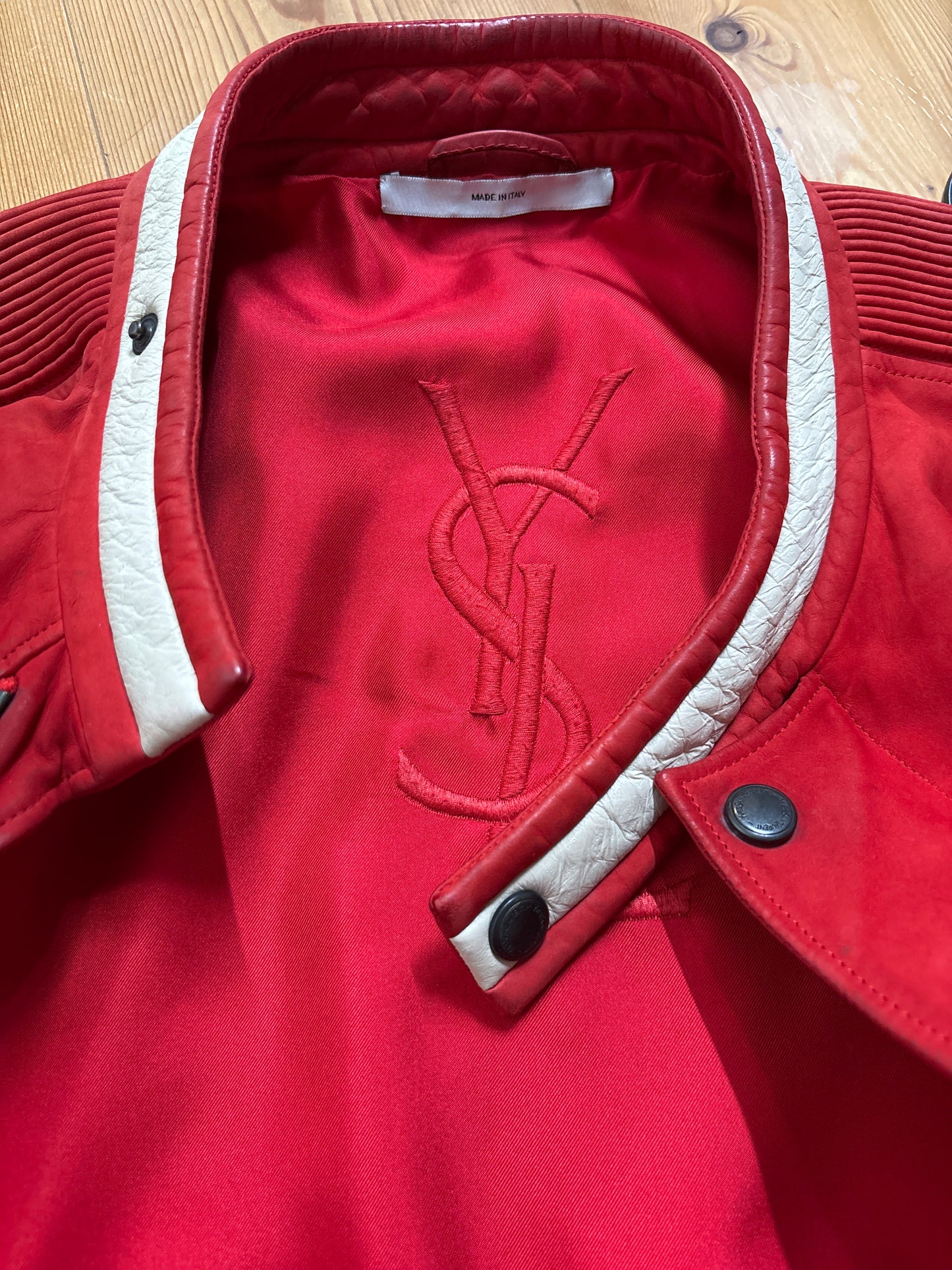 YSL Rive Gauche by Tom Ford SS04 Runway Cafe Racer Jacket