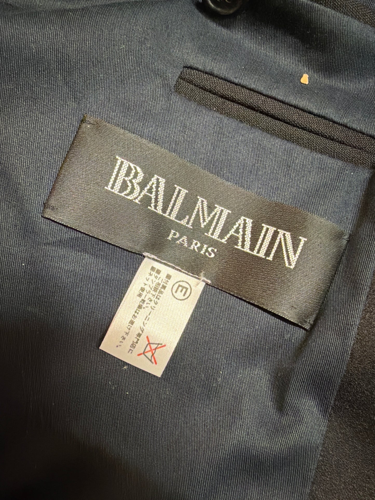 Balmain SS12 Sample Belted Blazer