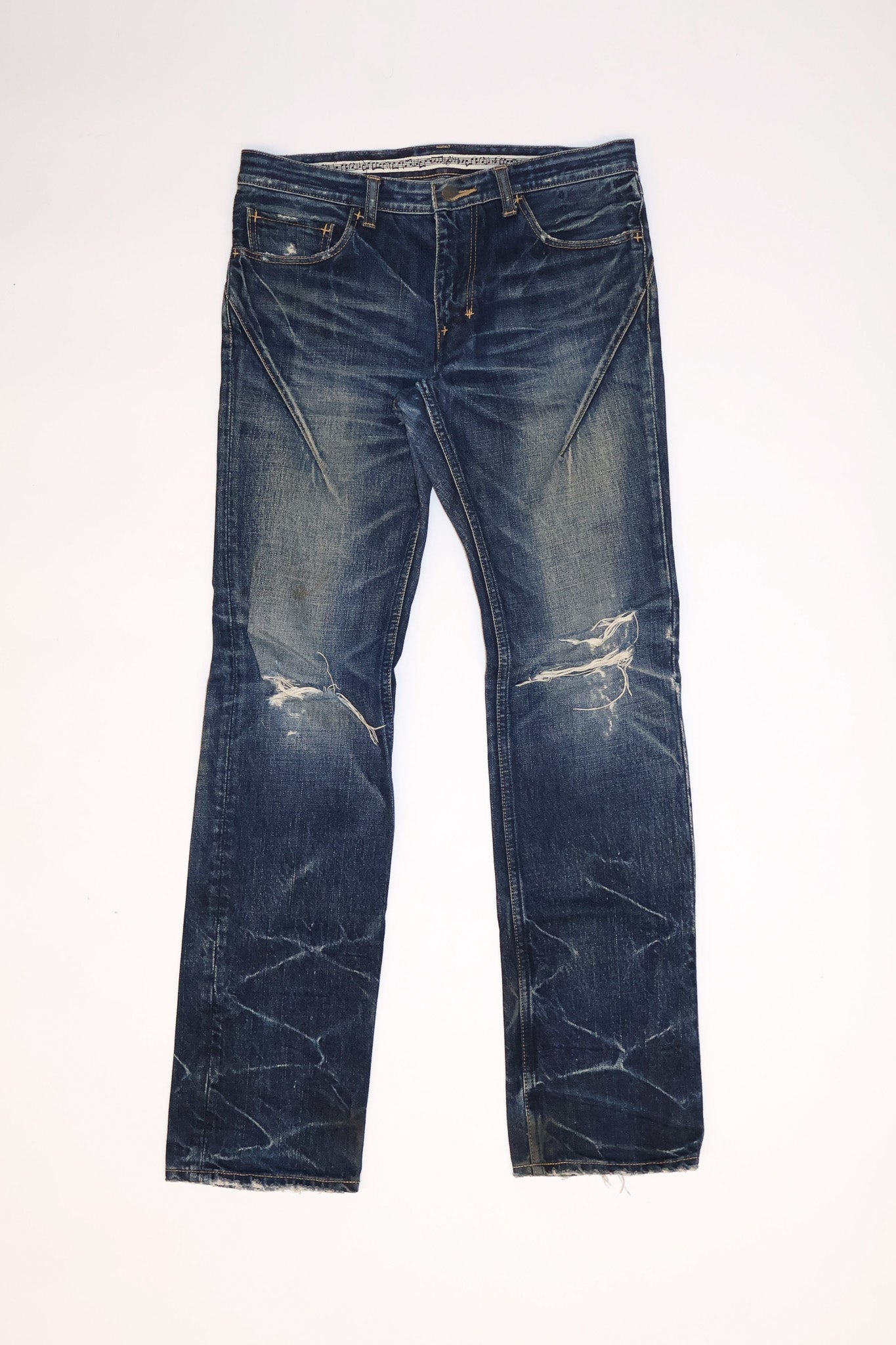 Number (N)ine SS08 Honeycomb Jeans