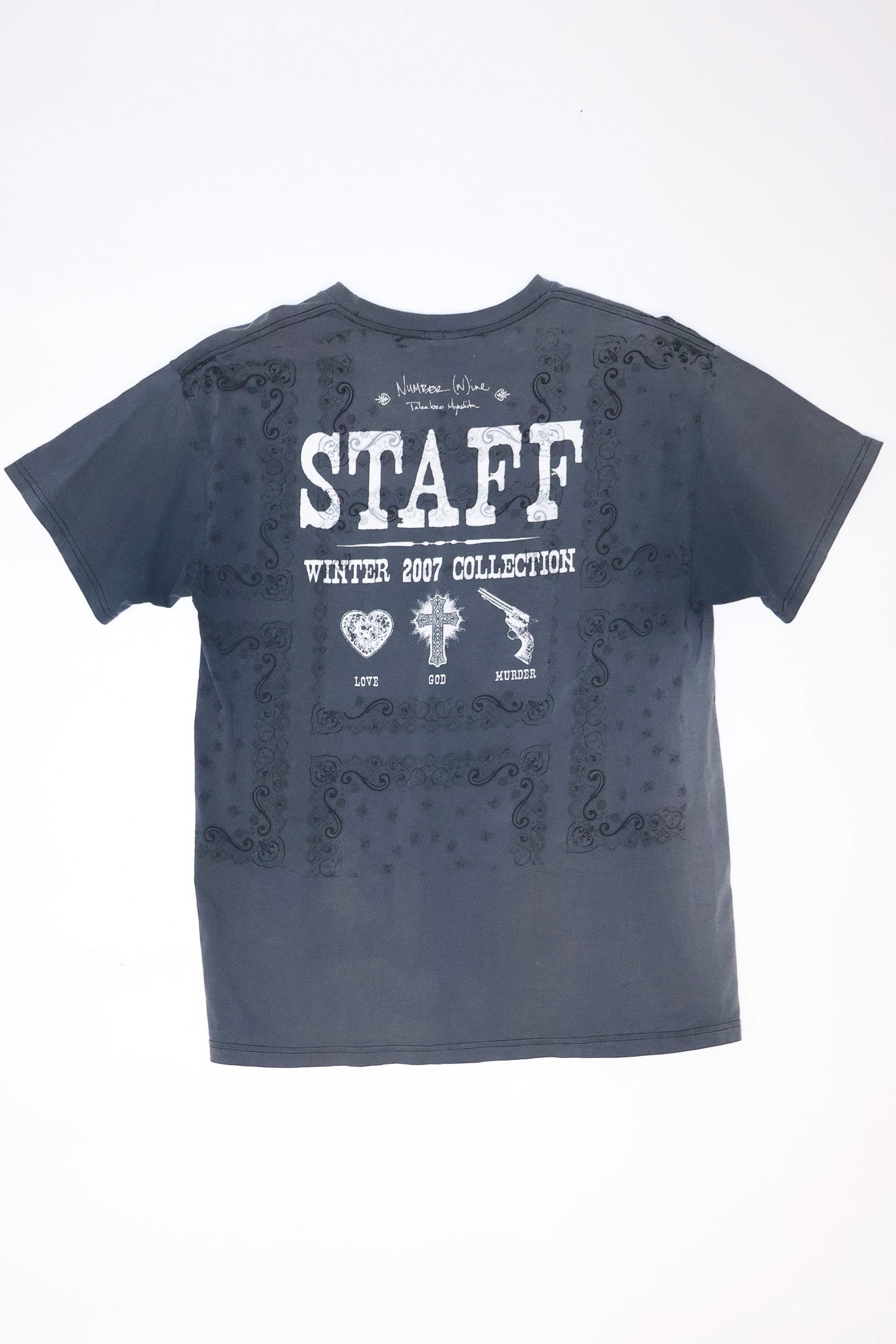 Number (N)ine AW07 Staff Tee