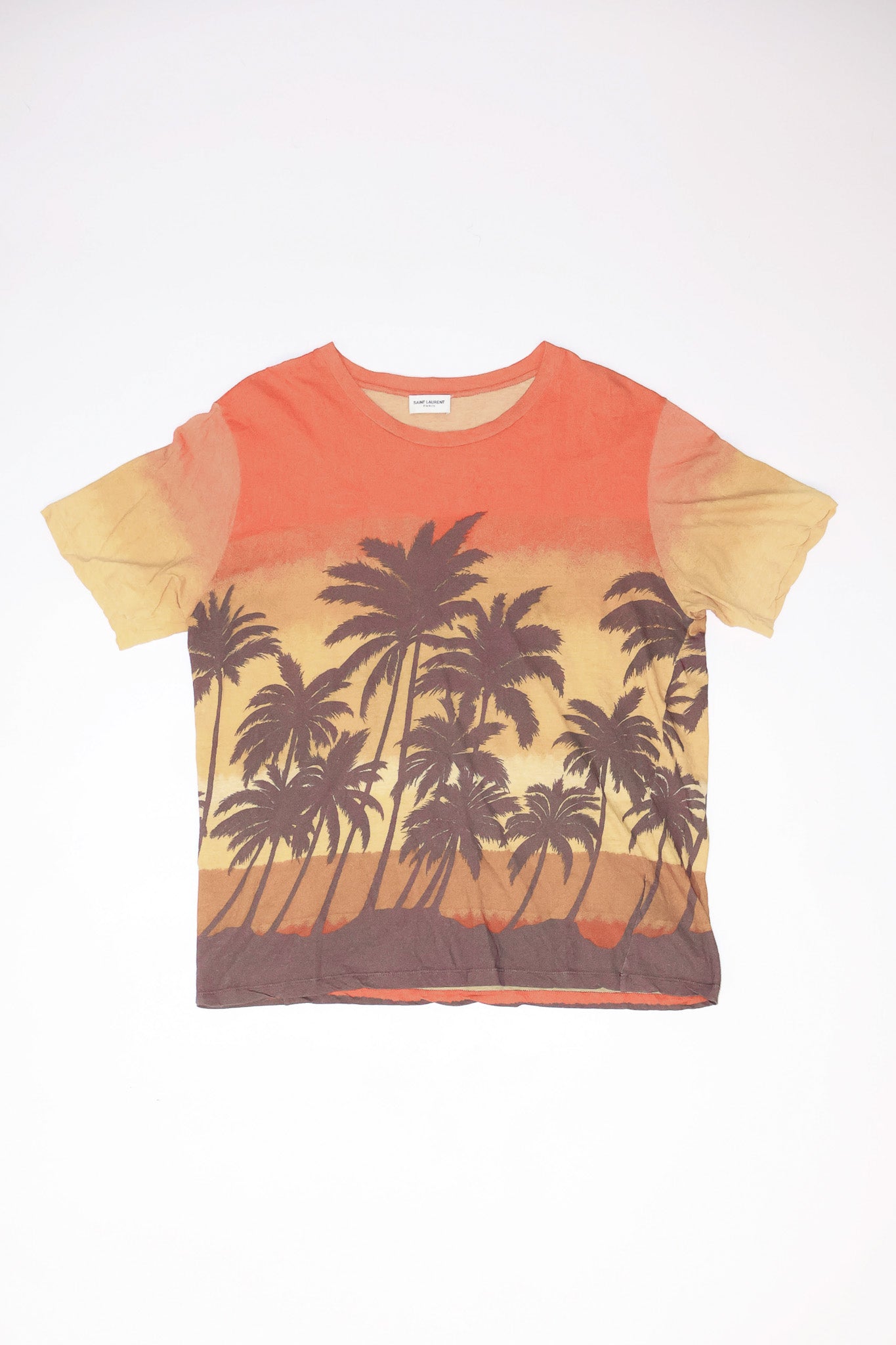 Saint Laurent Paris SS16 Palm Tree Shirt