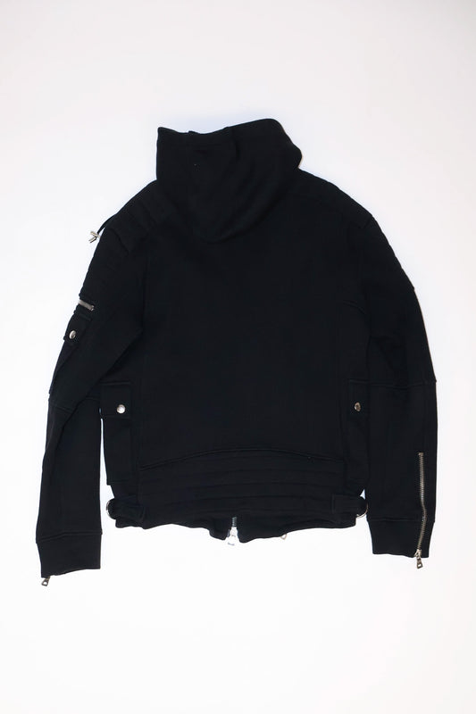 Balmain AW14 Zip Parka Hoodie