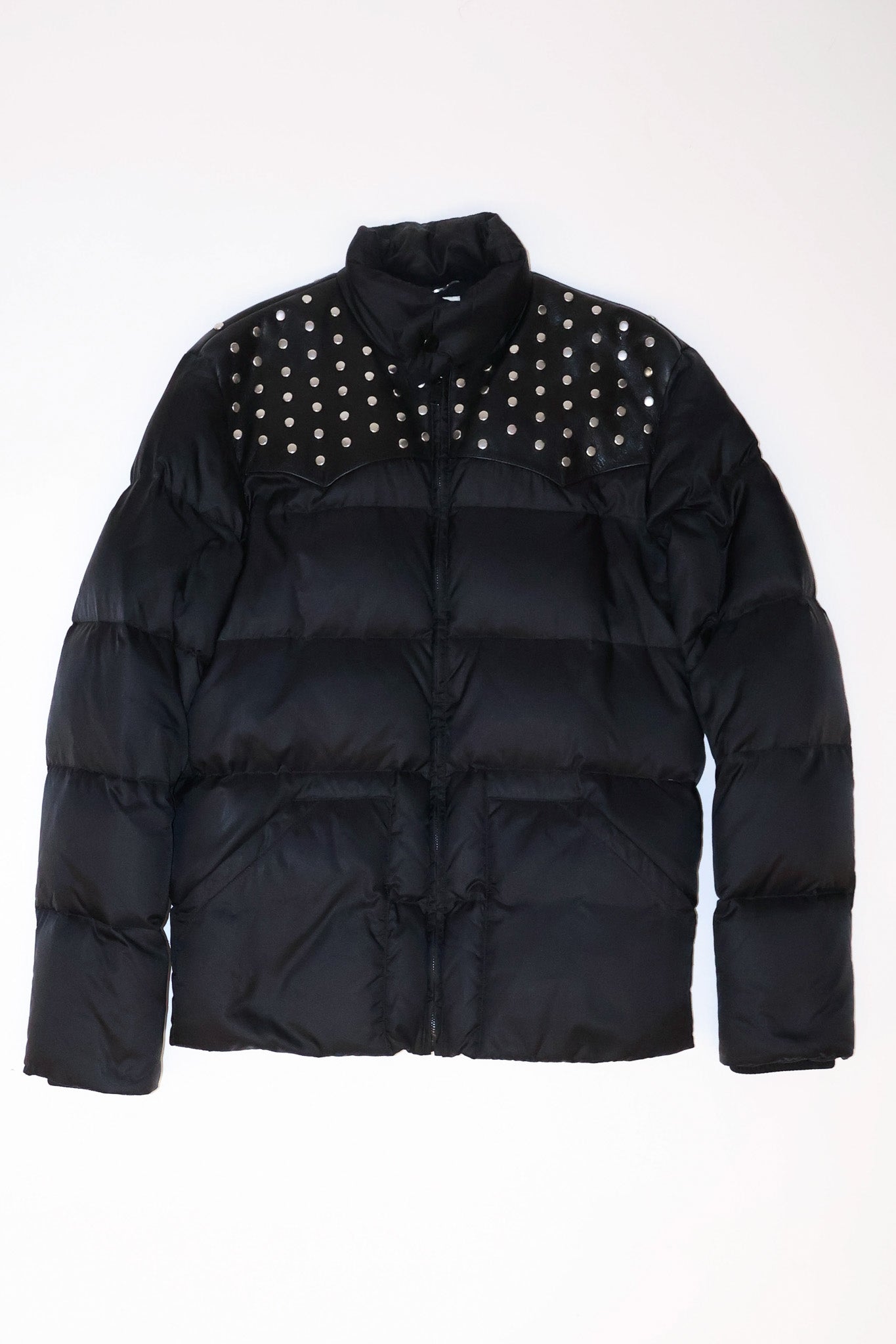 Saint Laurent AW14 Studded Puffer Jacket