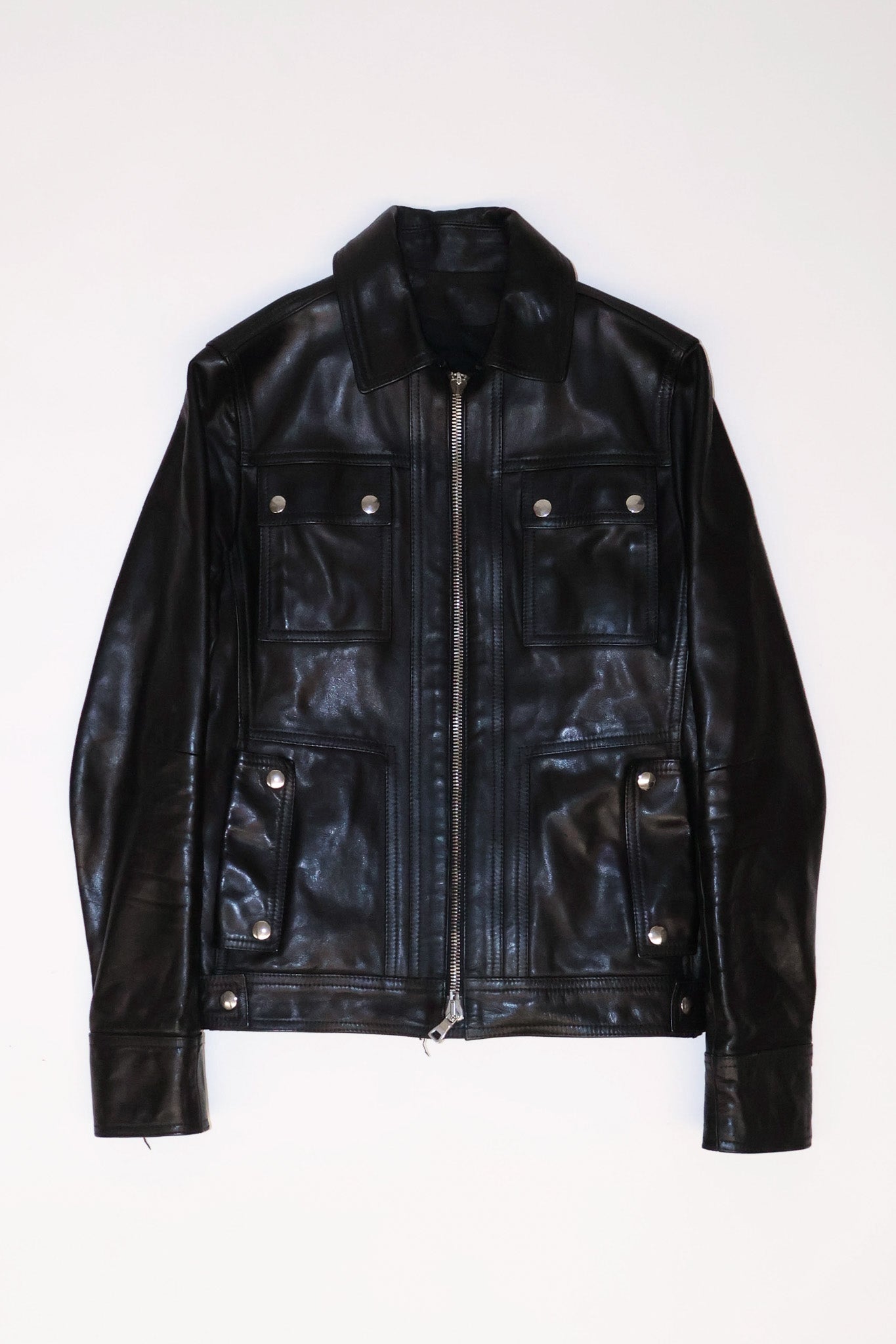 Balmain Homme SS12 Runway Leather Jacket