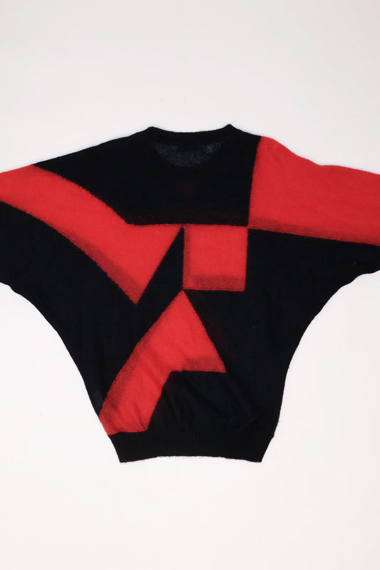 Dior Homme AW07 Geometry Knit Sweater