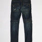 Balmain Decarnin Era Biker Denim