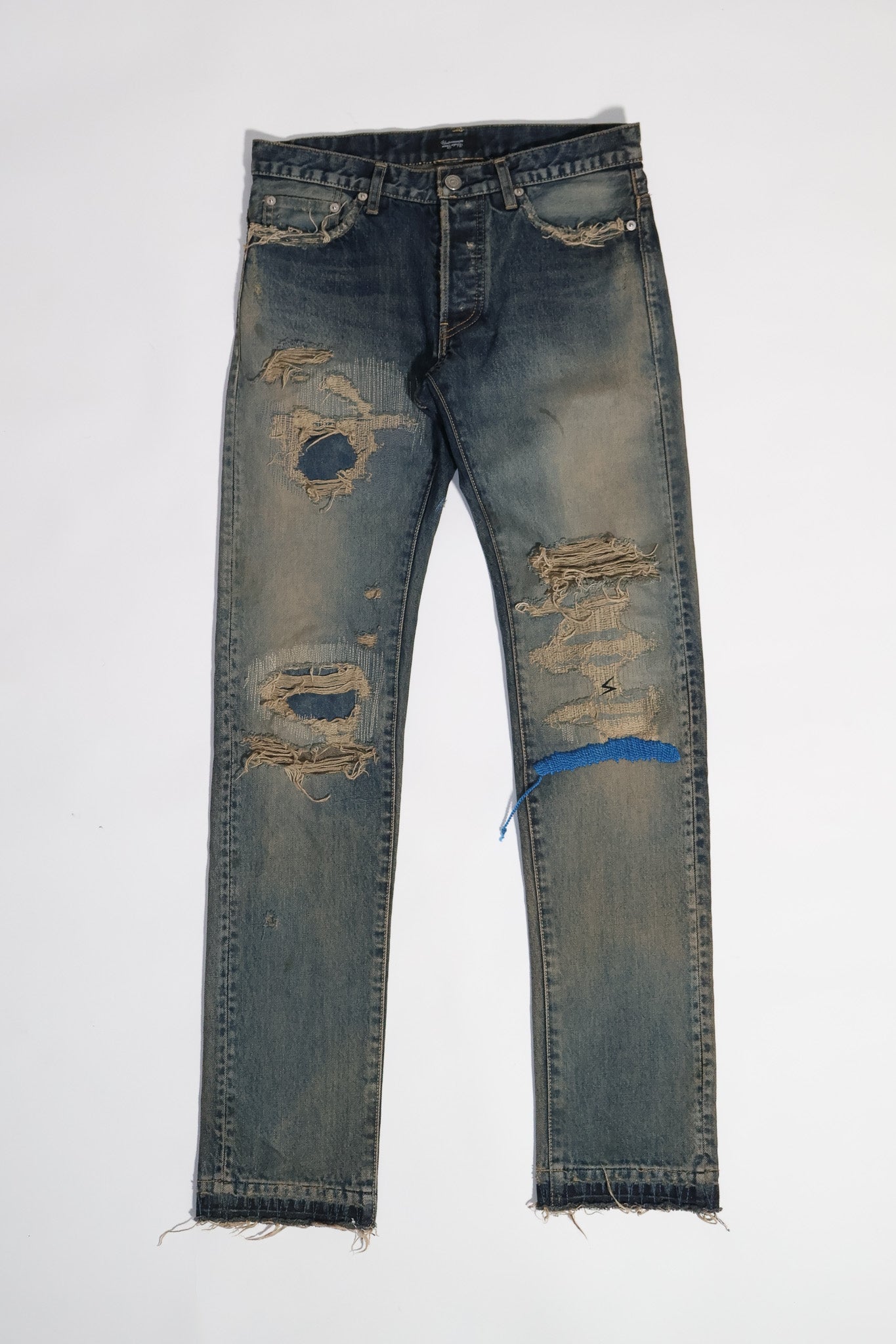 Undercover SS10 68 Blue Yarn Denim