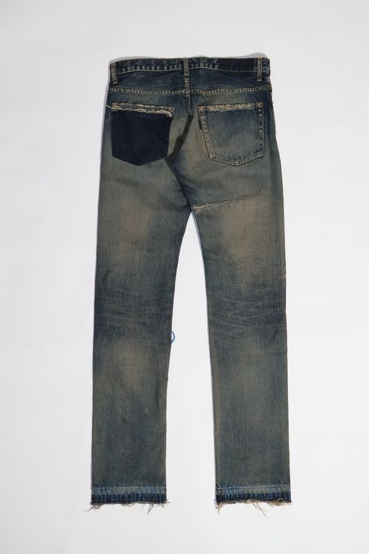 Undercover SS10 68 Blue Yarn Denim