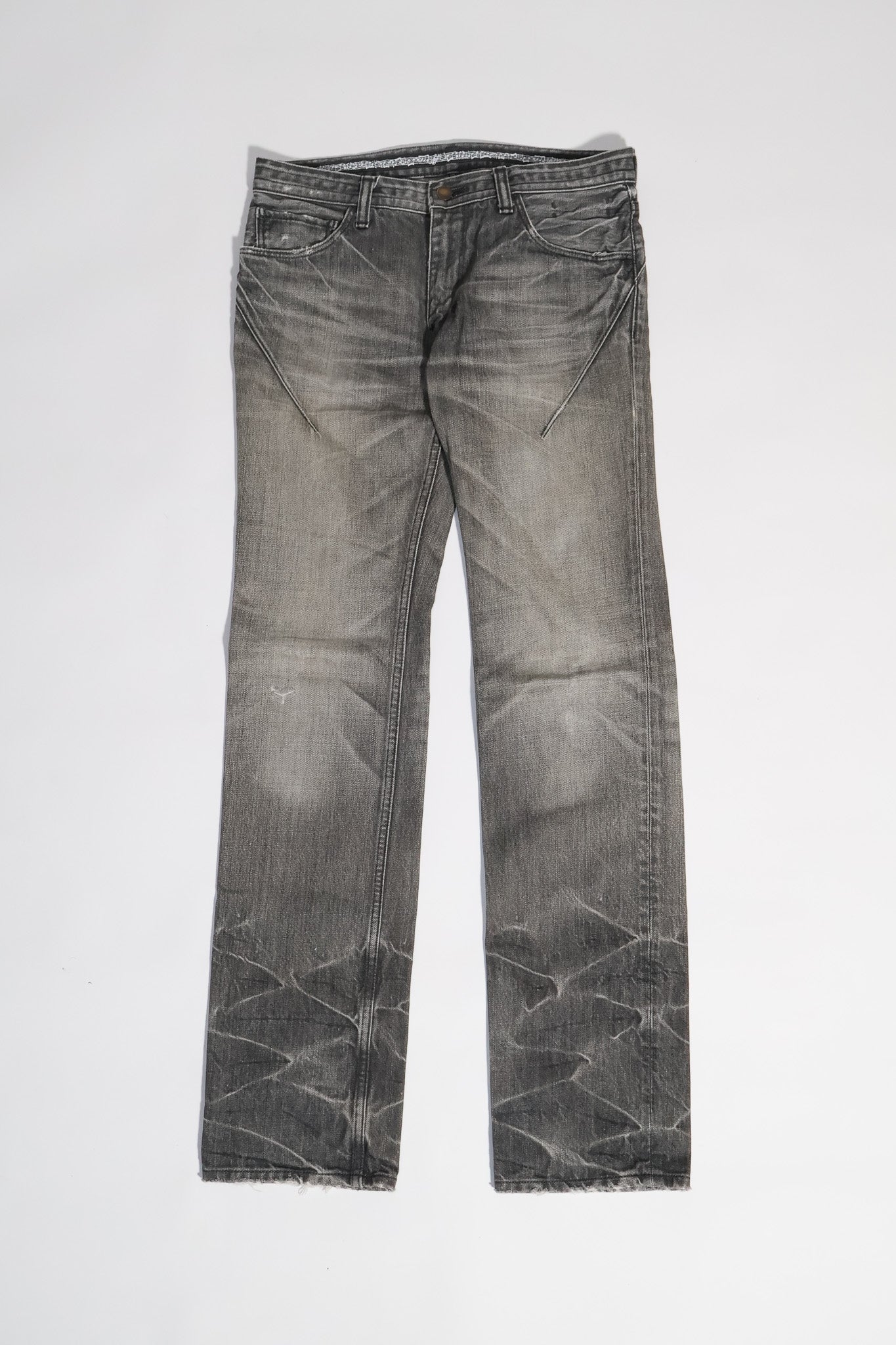 Number (N)ine AW07 Love God Murder Honeycomb Denim