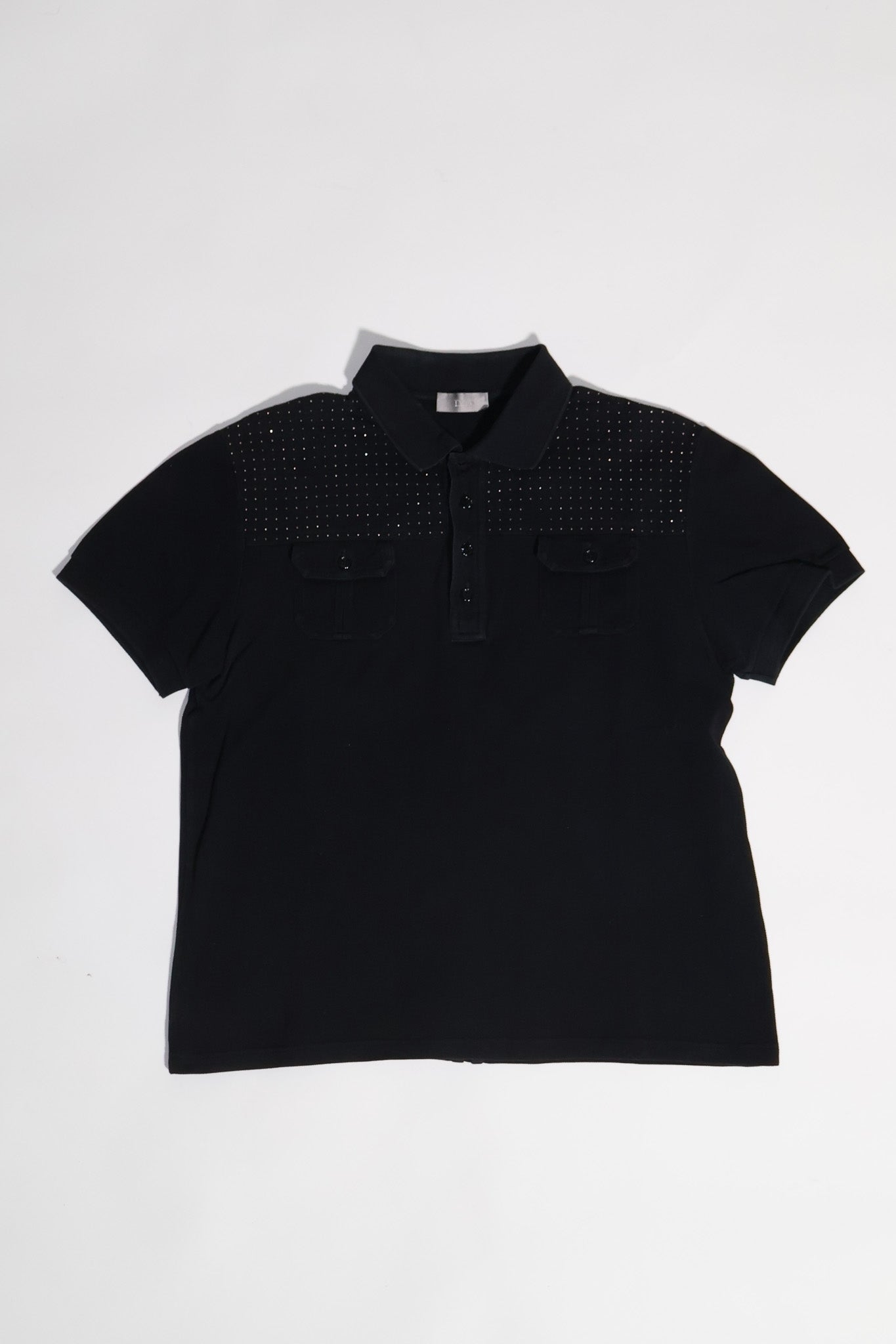 Dior Homme SS06 Runway Studded Polo Shirt