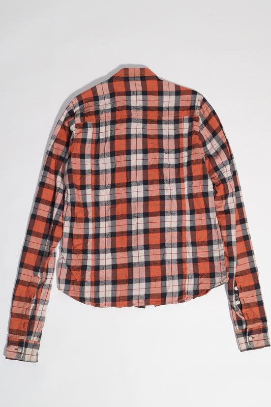 Undercover AW06 Guru Guru Scarf Flannel Shirt