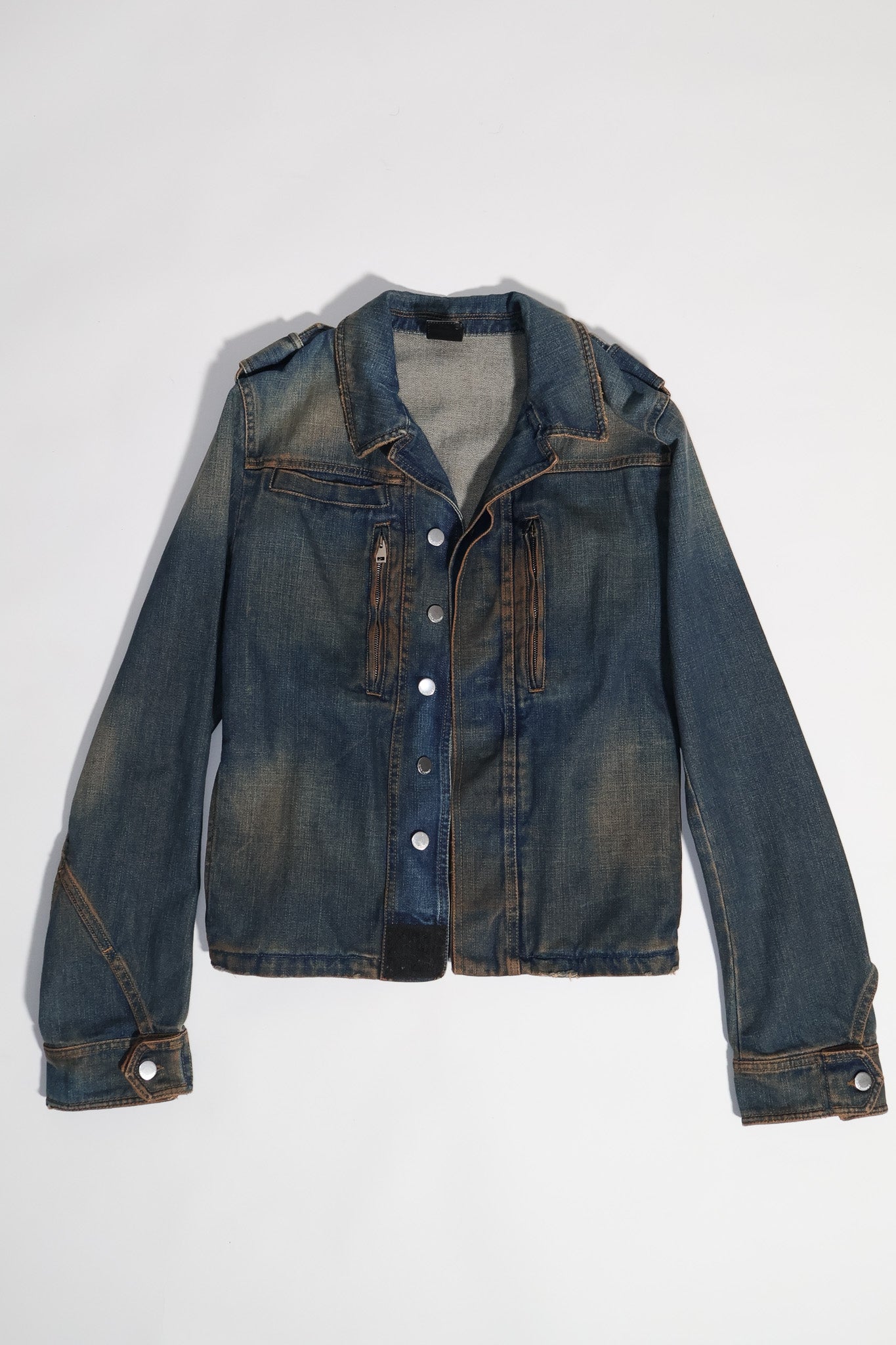 Dior Homme SS05 Rust F2 Denim Jacket