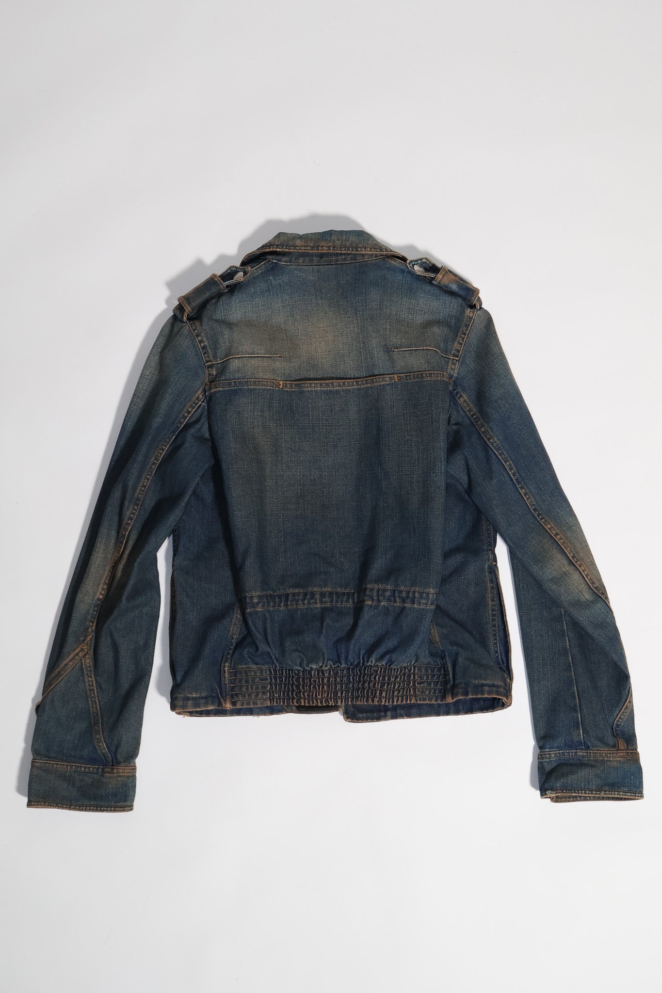 Dior Homme SS05 Rust F2 Denim Jacket