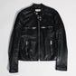 Saint Laurent Paris SS14 Padded Cafe Racer Leather Jacket