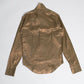 Dior Homme AW05 Gold Silk Pussybow Shirt