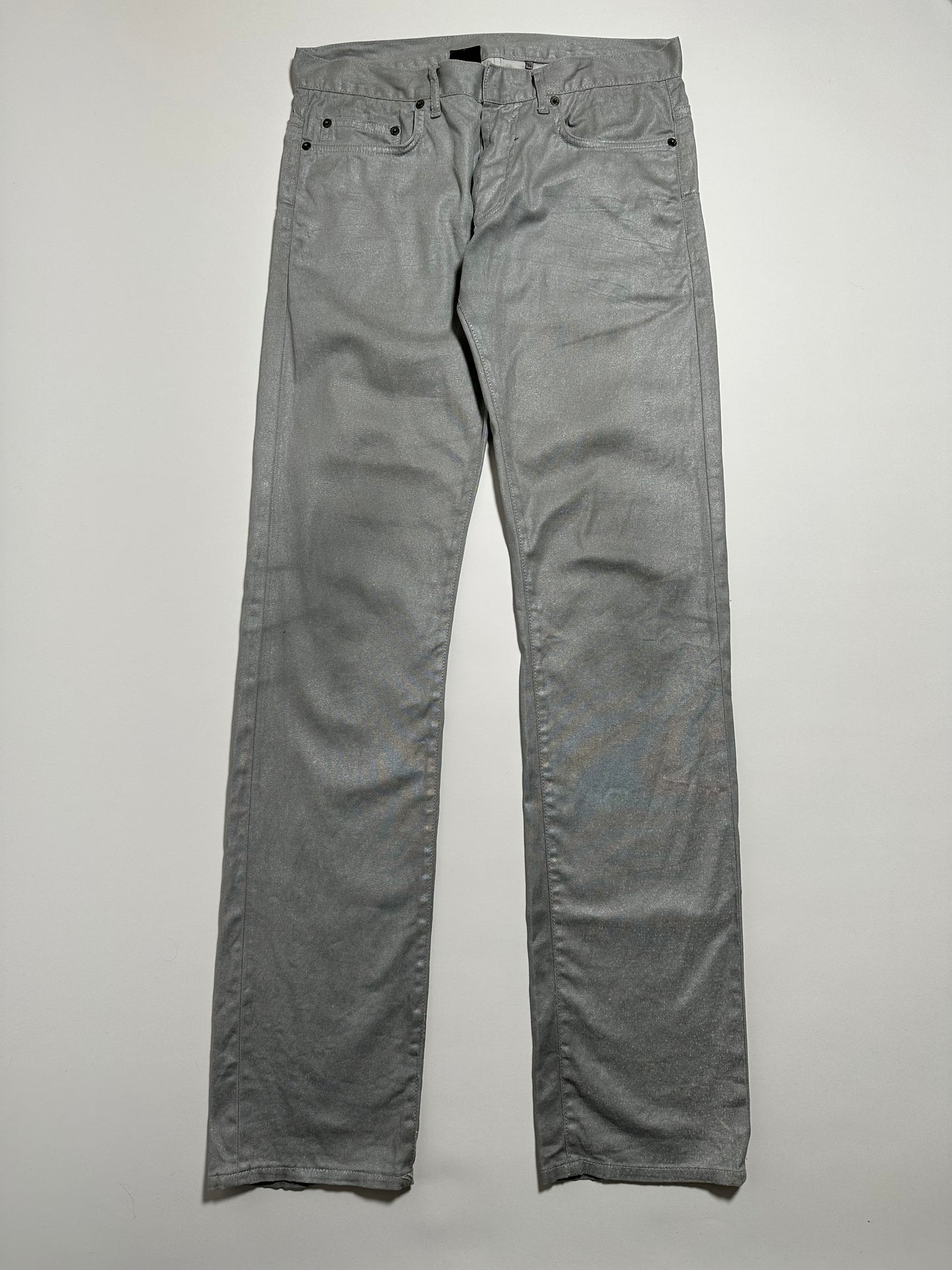 Dior Homme SS06 Silver Glitter Pants
