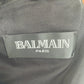 Balmain SS15 Padded Sleeve Leather Jacket