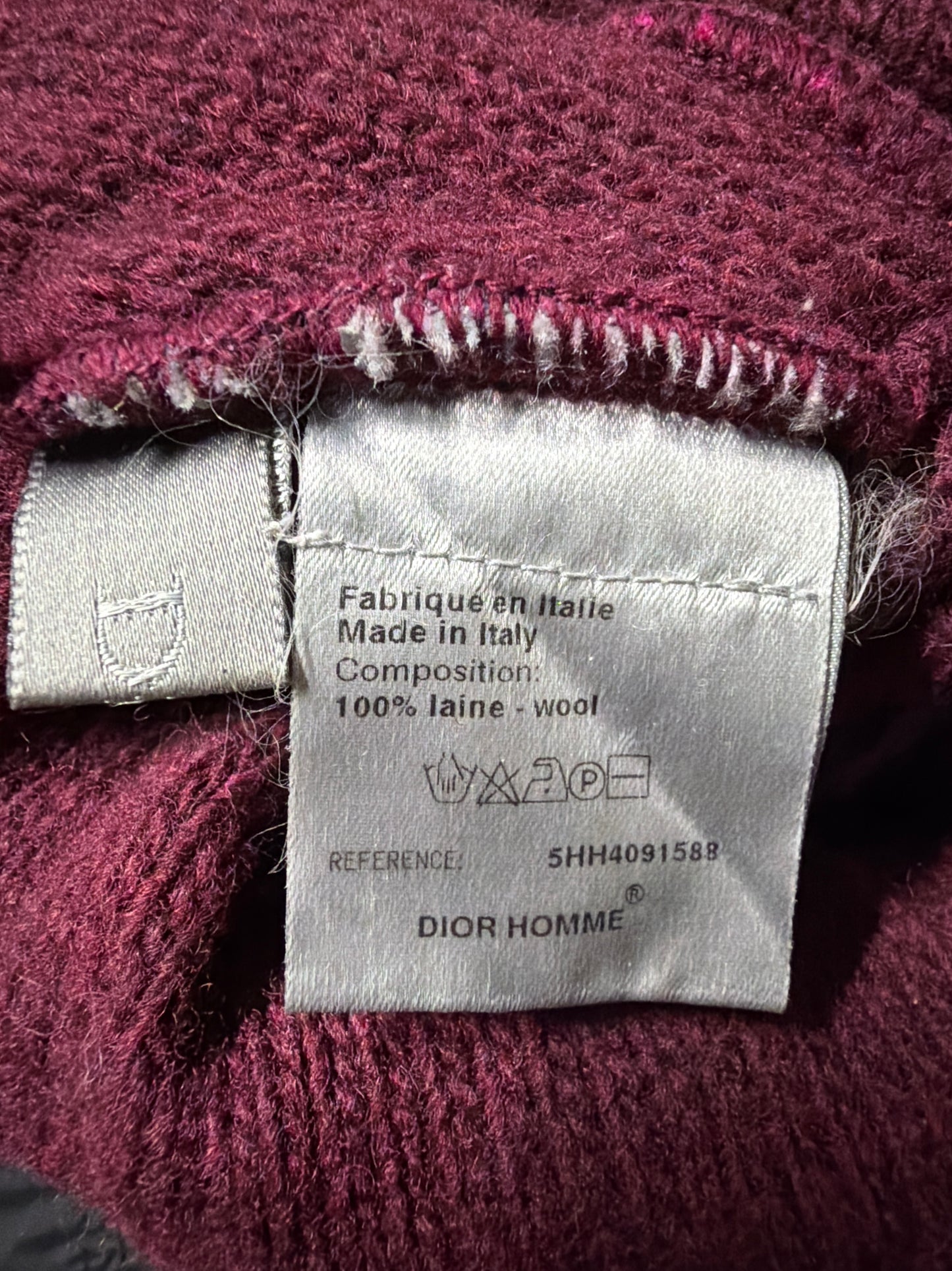 Dior Homme AW05 Snowflake Beanie