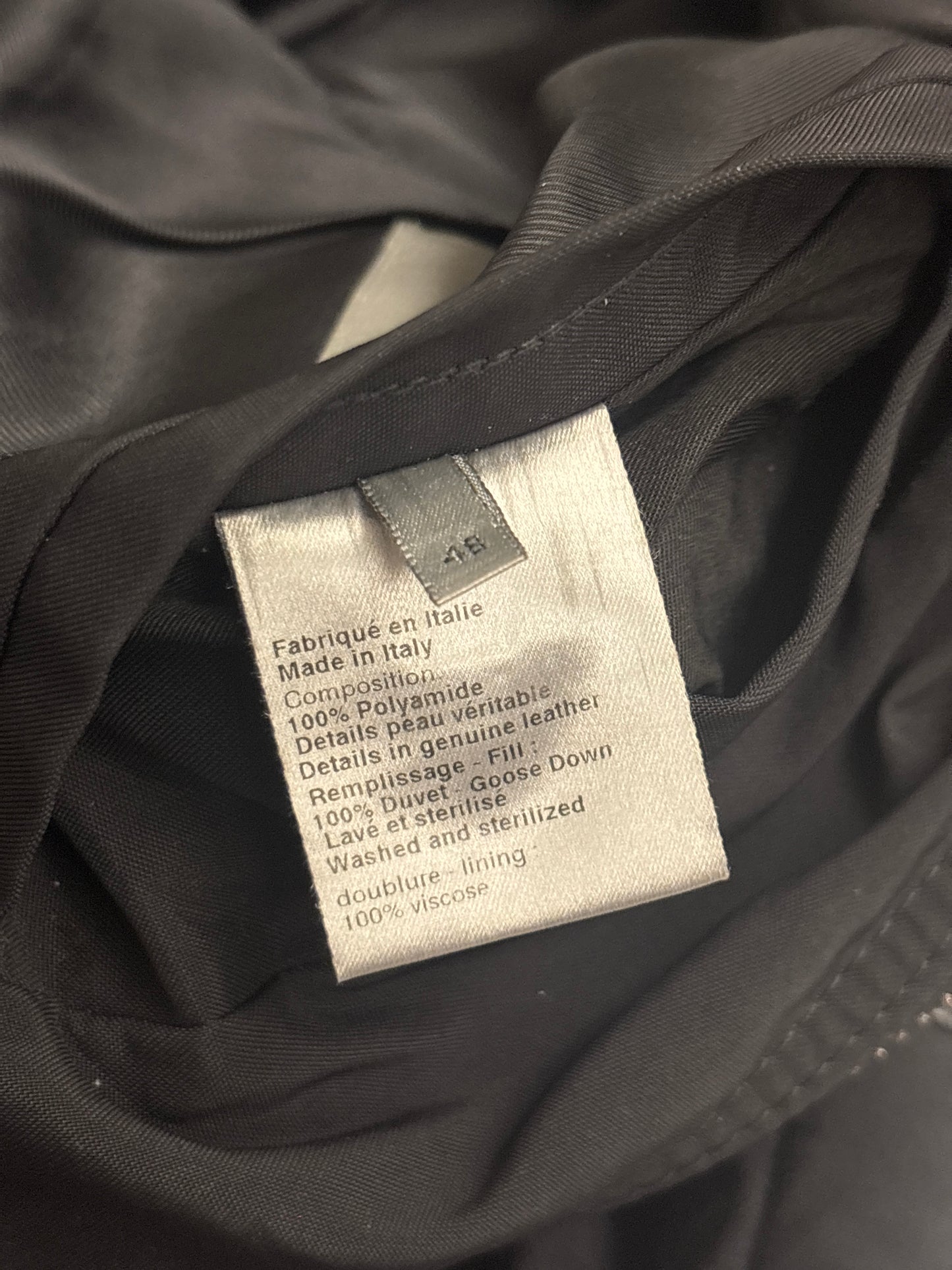 Dior Homme AW04 VOTC Down Jacket