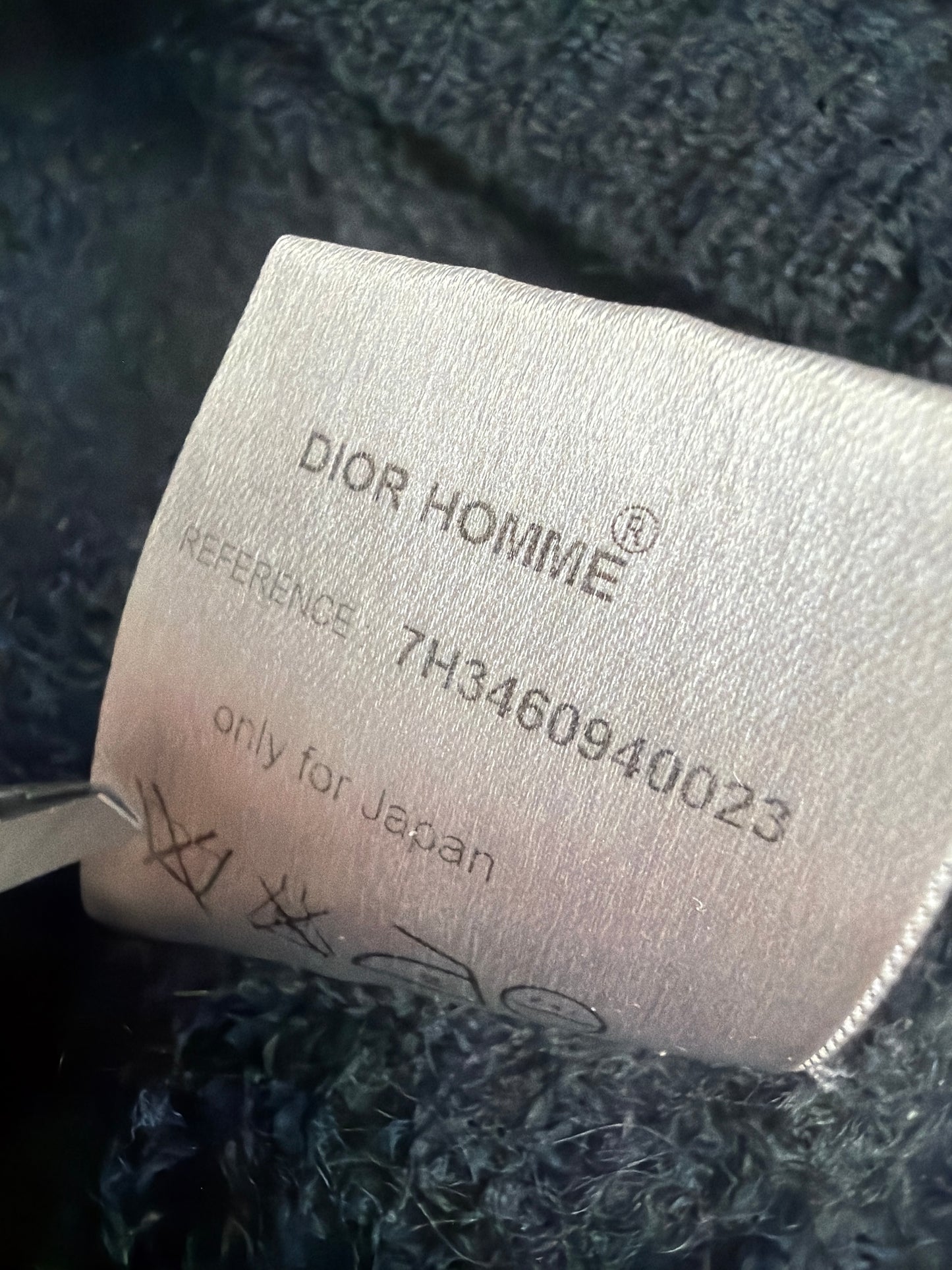 Dior Homme AW07 Mohair Sweater