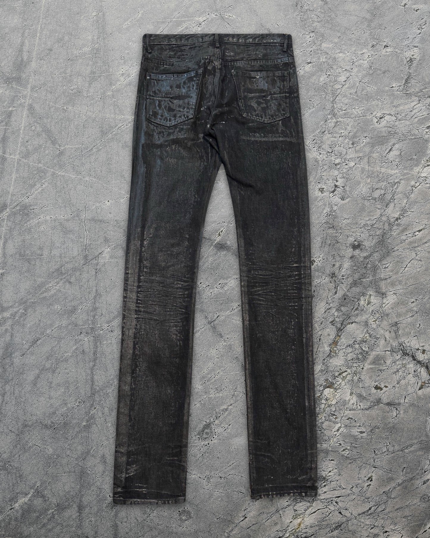 Dior Homme AW05 Waxed Luster Denim Hedi Slimane