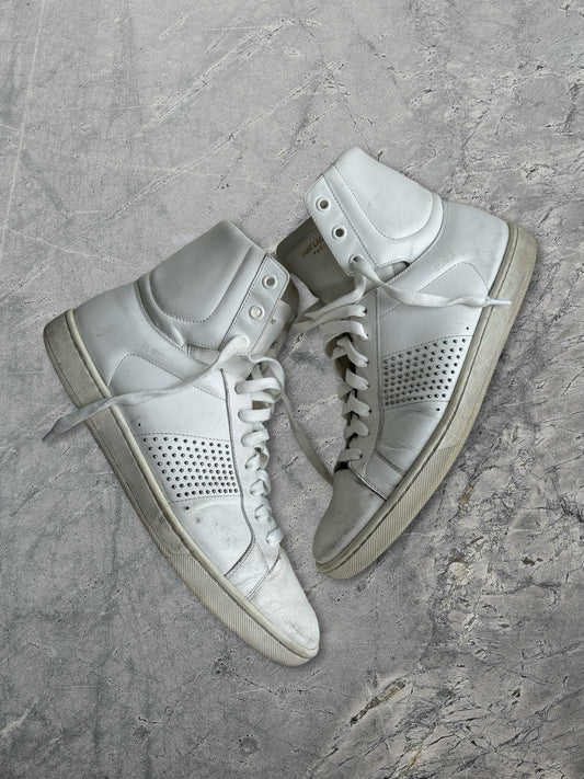 Saint Laurent SS13 SL01H Studded High Top Sneakers