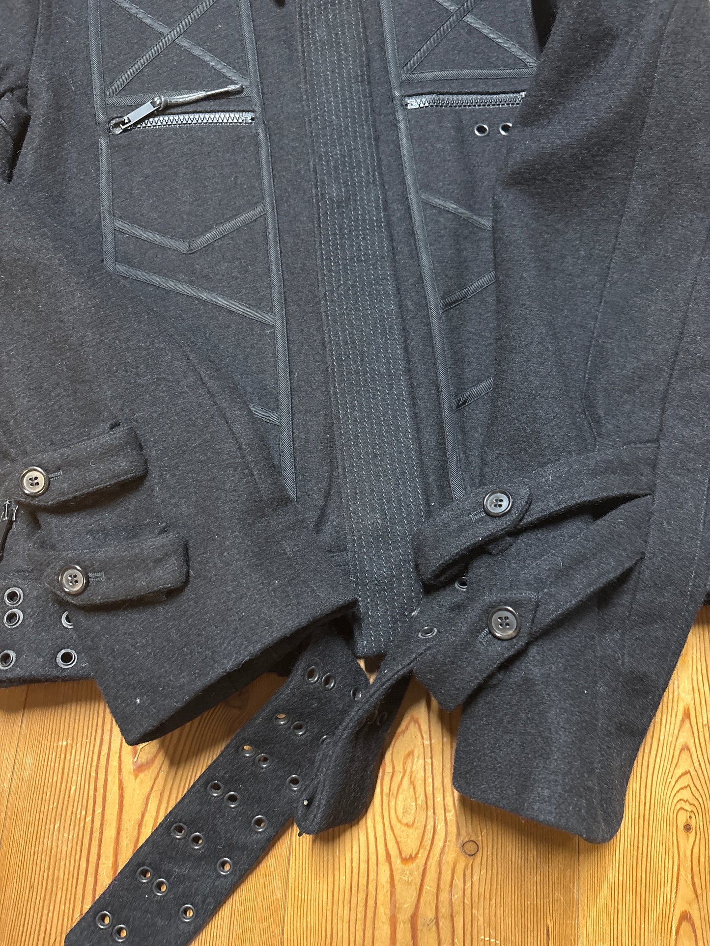 Dior Homme AW03 Luster Military Wool Jacket
