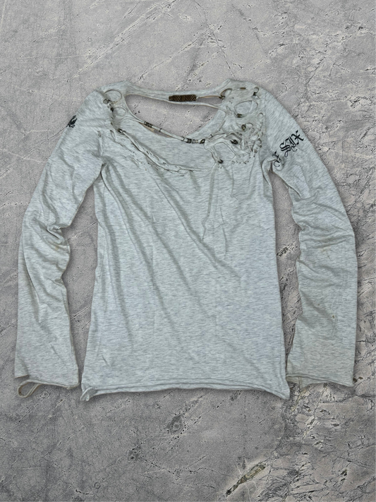 If Six Was Nine Mudmax Emblem Long Sleeve Shirt