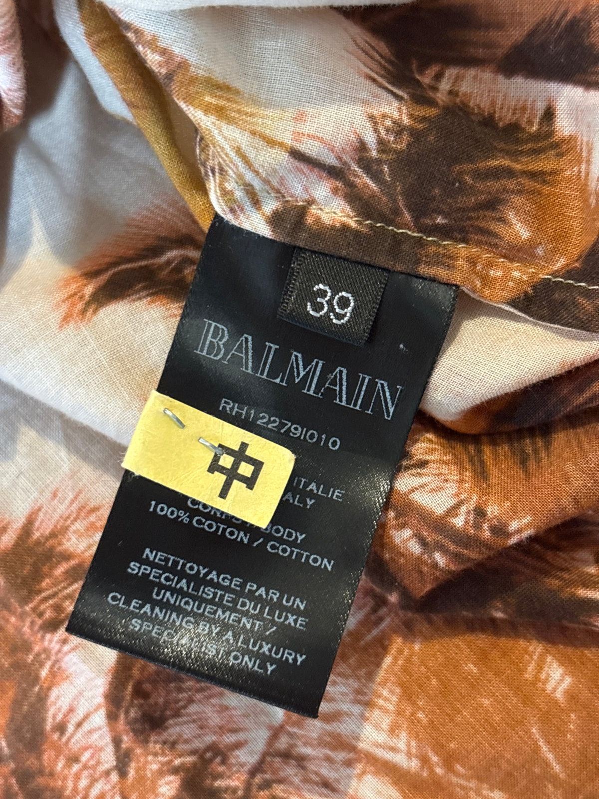 Balmain Palm Tree Shirt