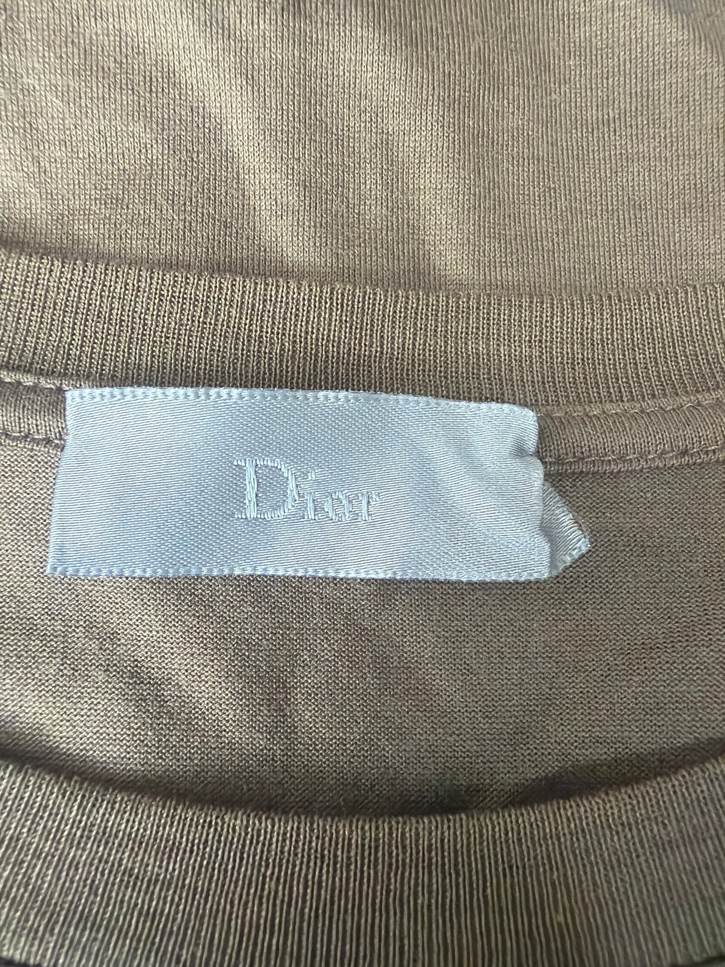 Dior Homme Side Stripe Embroidered Bee Tee