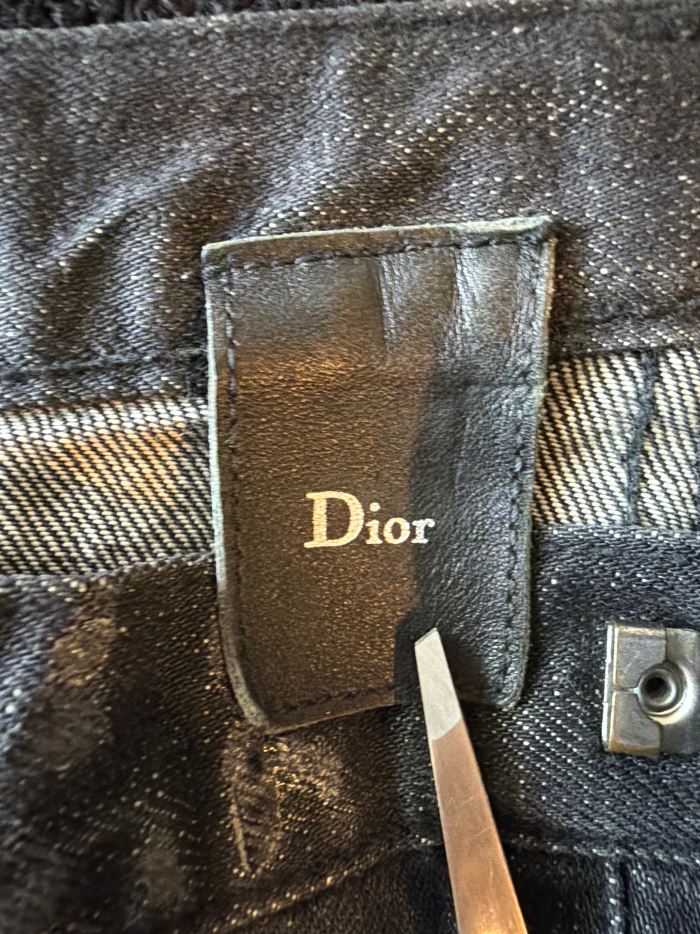 Dior Homme AW03 Luster Denim