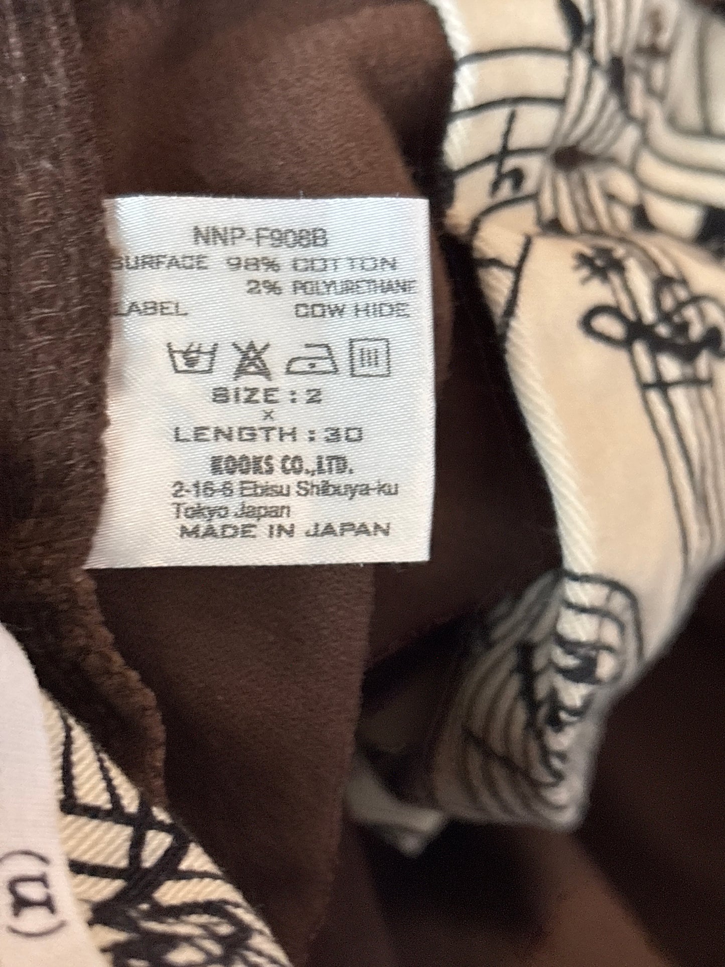 Number (N)ine AW08 Pain Darted Corduroy Denim