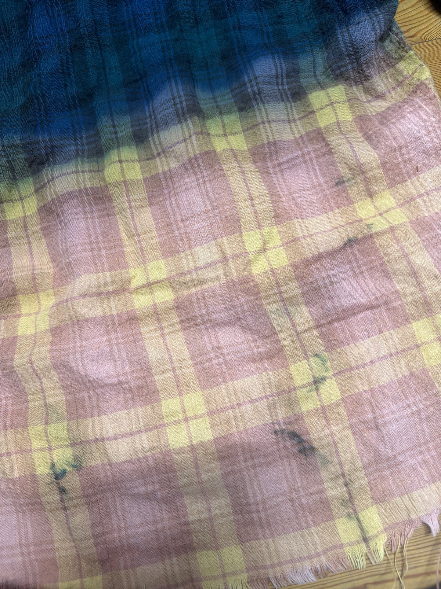 Saint Laurent SS16 Runway Bleached Flannel