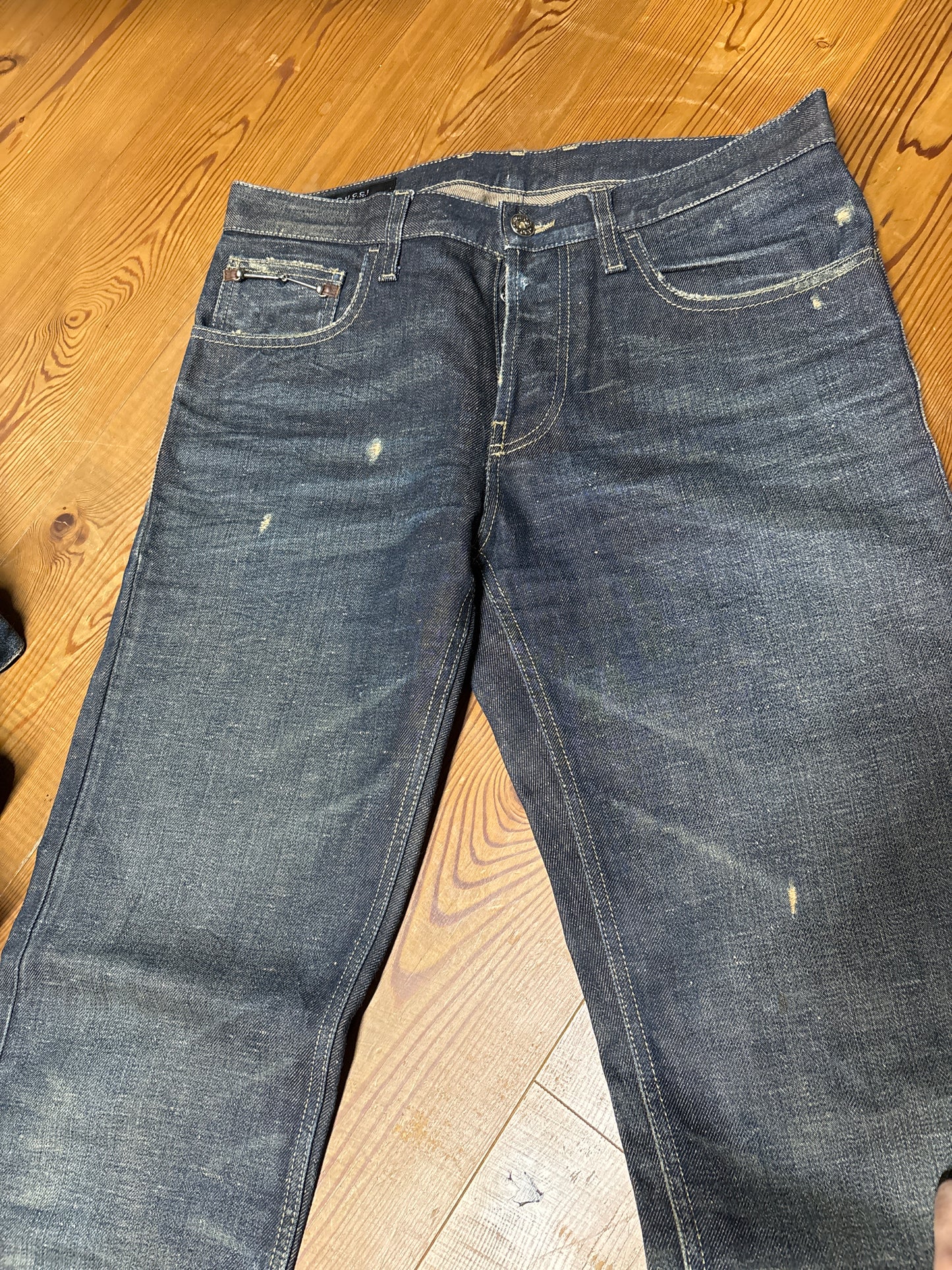 Gucci SS13 Horsebit Denim
