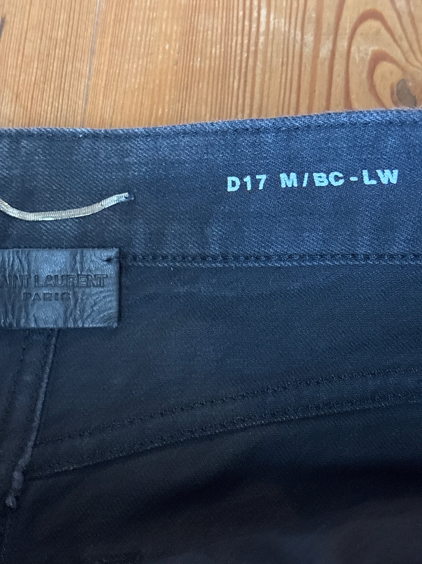 Saint Laurent AW18 Bootcut Denim
