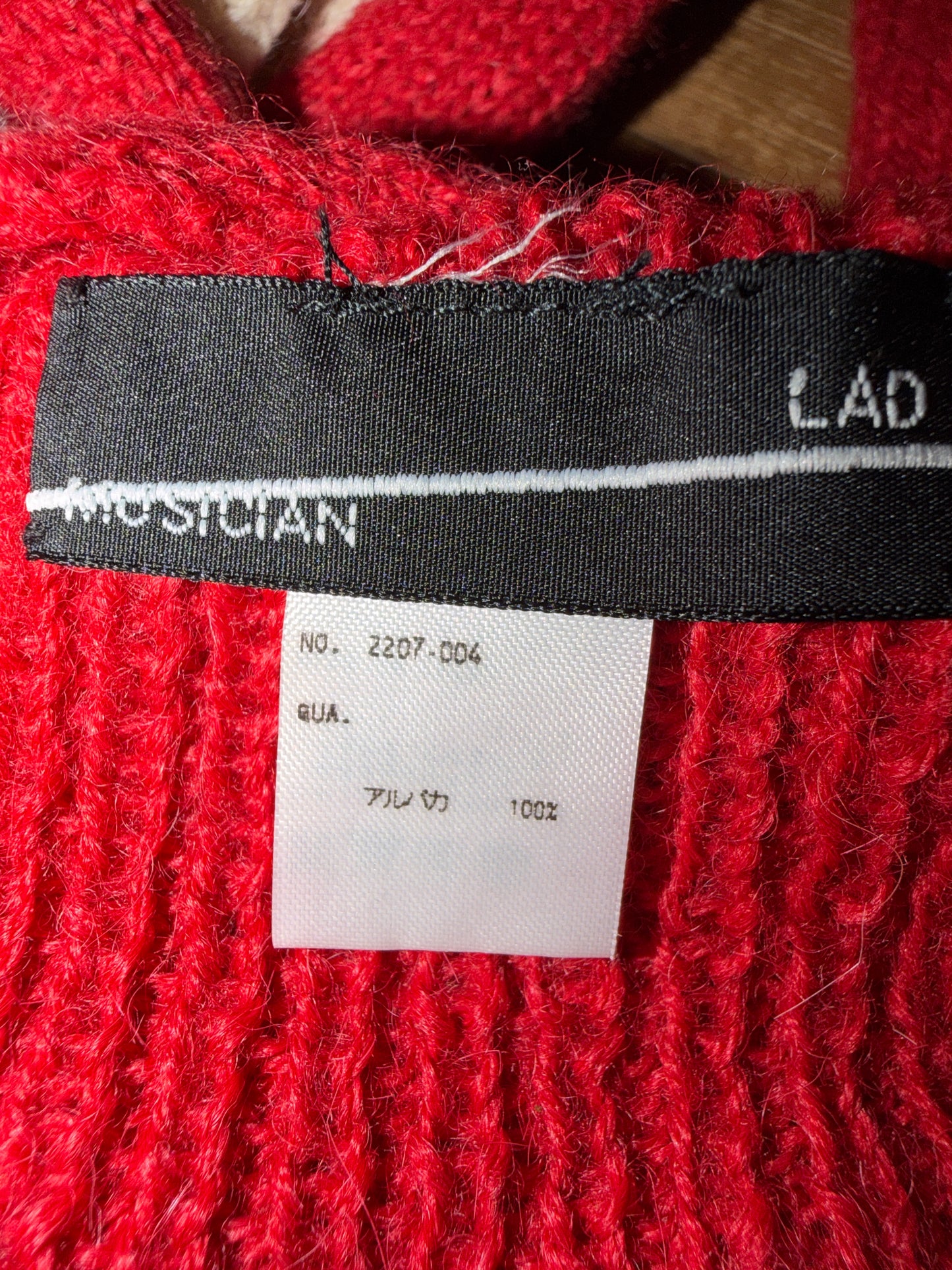 Lad Musician AW07 Runway Scarf